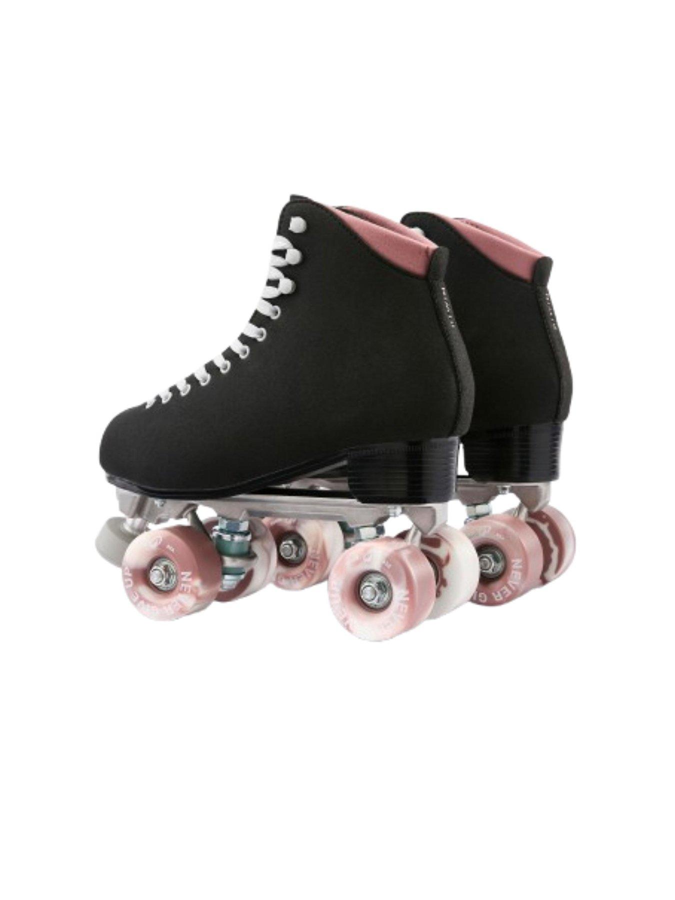 Image 2 of 6 of Decathlon Quad Roller Skates Dancing D500 - Black