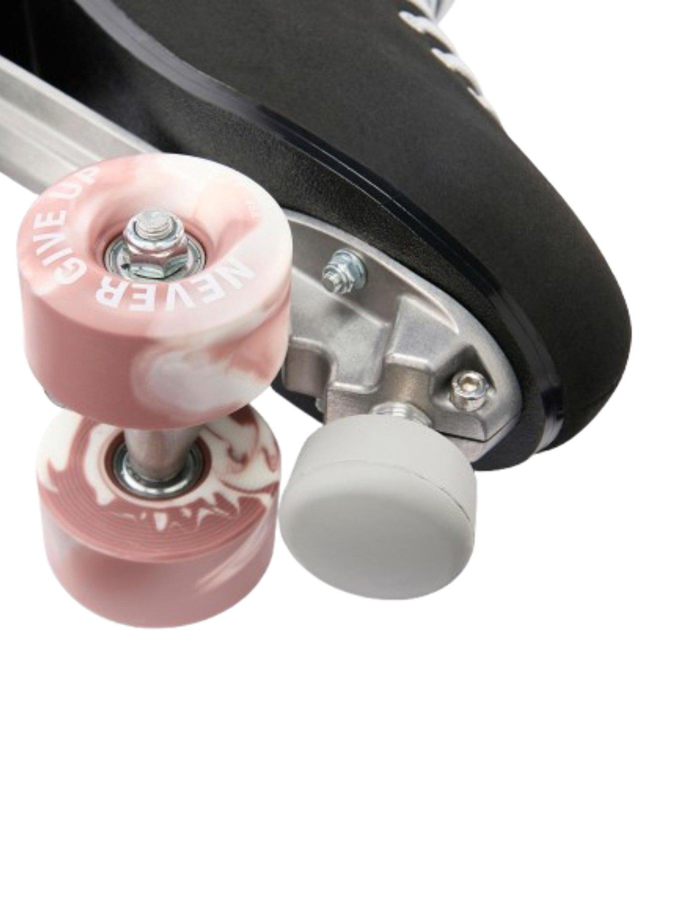 Image 3 of 6 of Decathlon Quad Roller Skates Dancing D500 - Black
