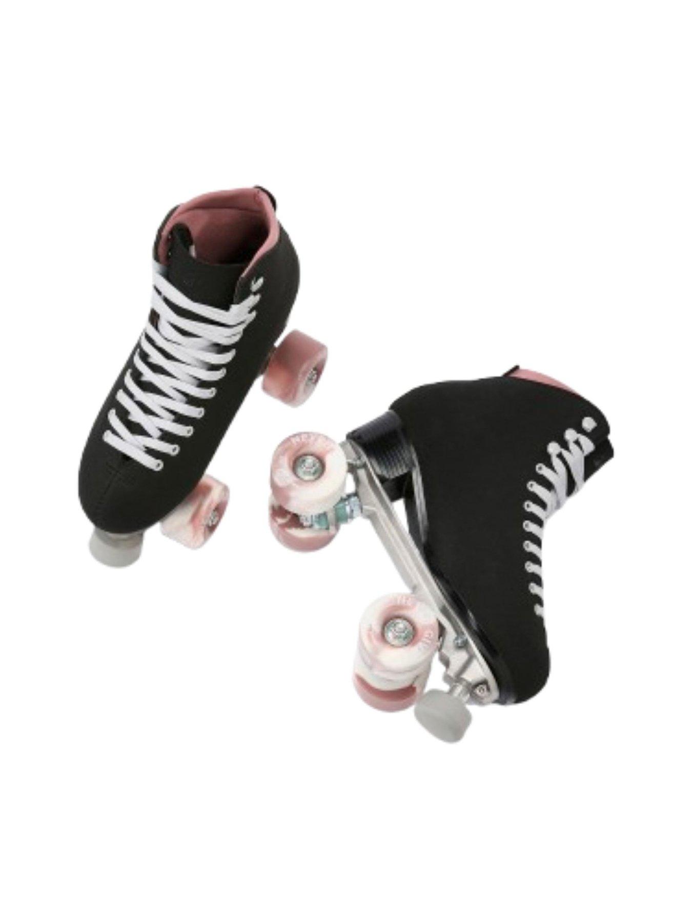 Image 4 of 6 of Decathlon Quad Roller Skates Dancing D500 - Black
