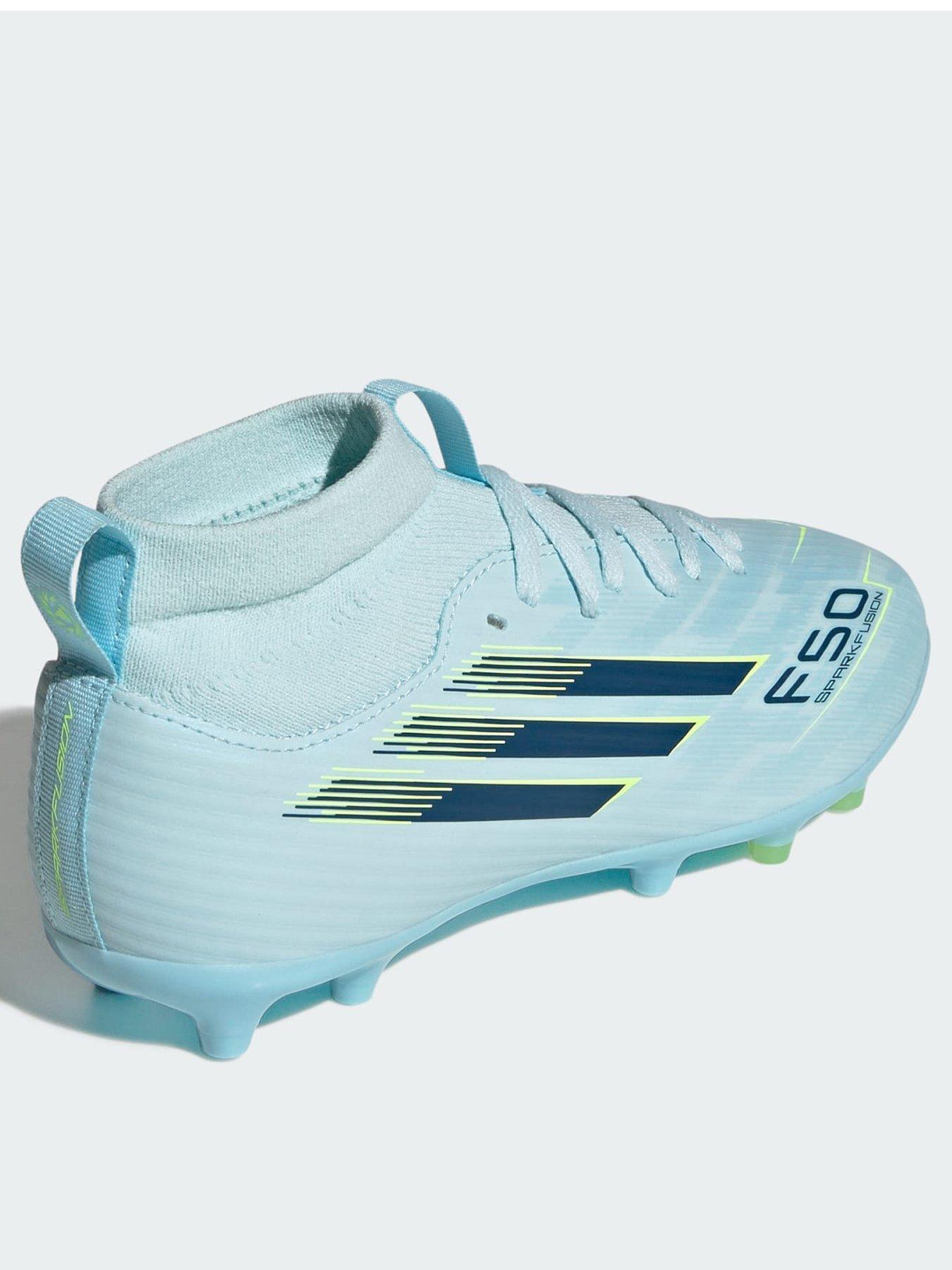 Image 3 of 7 of adidas F50 SPARKFUSION LEAGUE Mid Cut Firm Ground / Artificial Ground Football Boots Kids
