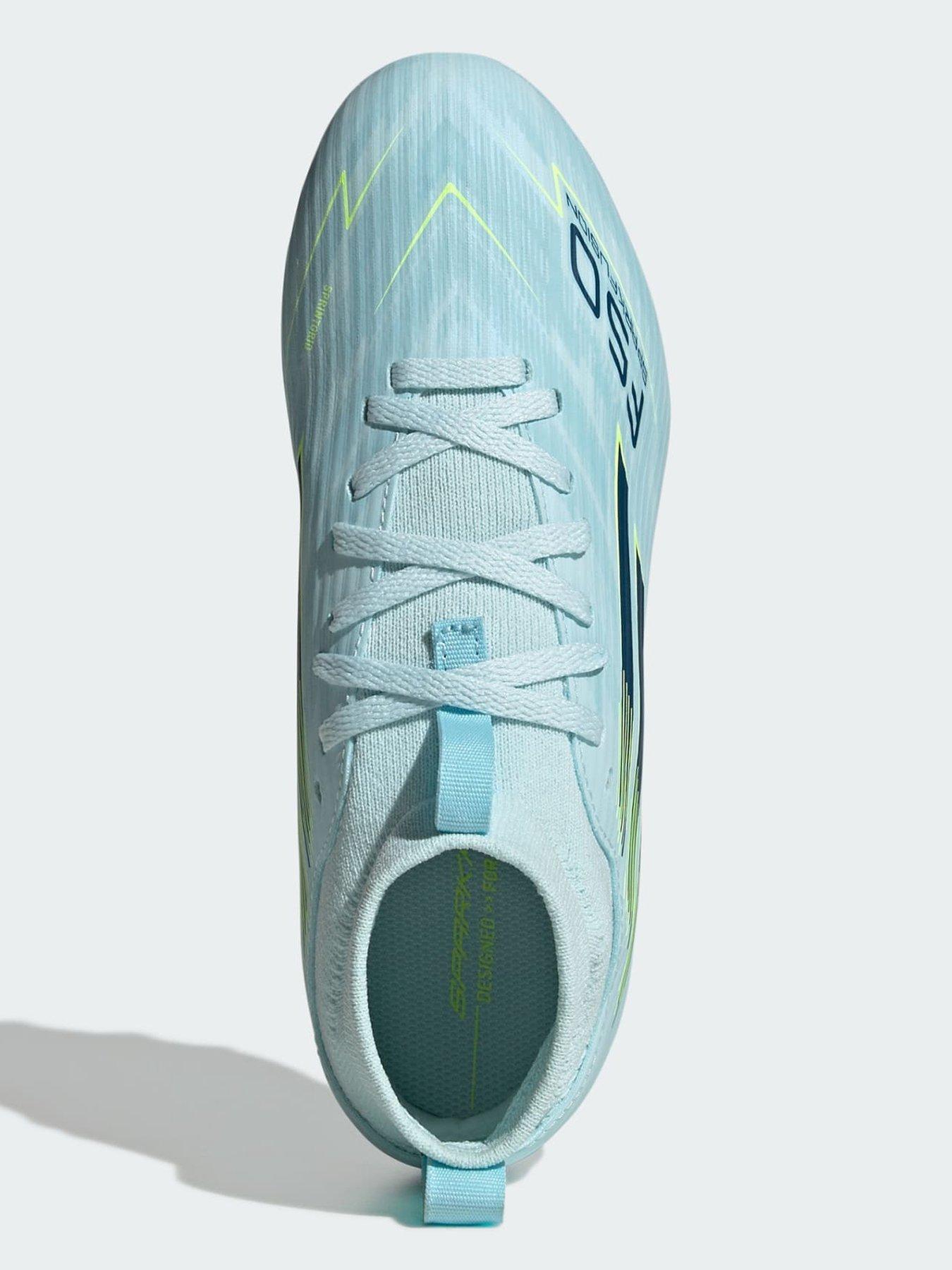 Image 4 of 7 of adidas F50 SPARKFUSION LEAGUE Mid Cut Firm Ground / Artificial Ground Football Boots Kids