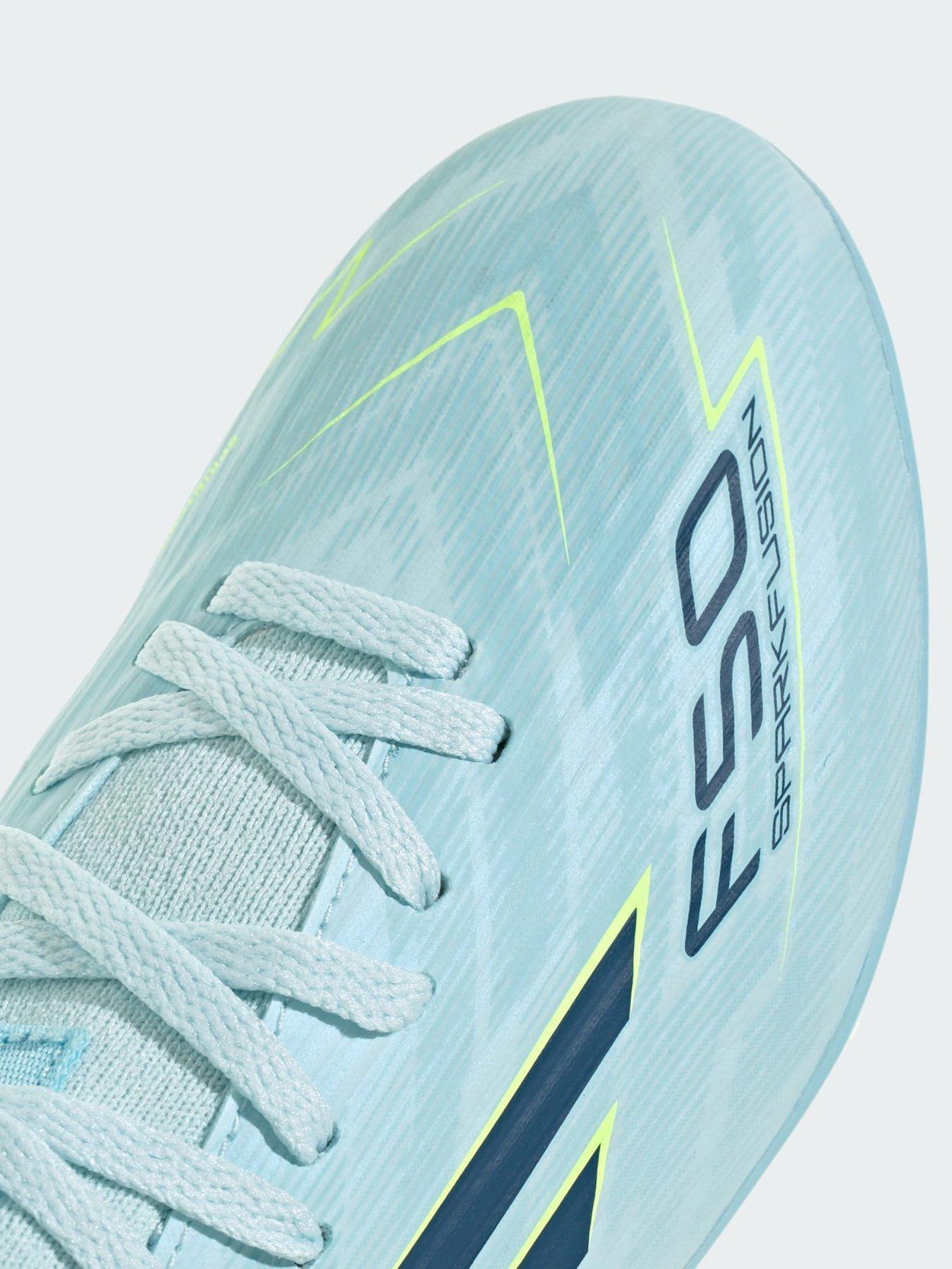 Image 6 of 7 of adidas F50 SPARKFUSION LEAGUE Mid Cut Firm Ground / Artificial Ground Football Boots Kids
