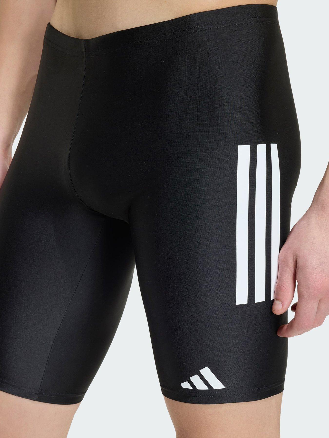 Image 3 of 5 of adidas 3-Stripes&nbsp;Swim Jammers - Black