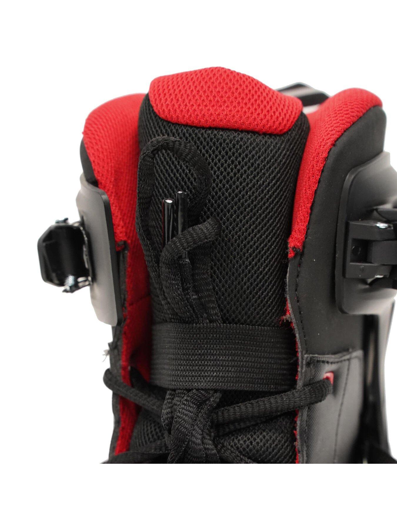 Image 5 of 7 of Decathlon Men's Ice Skates Fit 500 - Black/Red