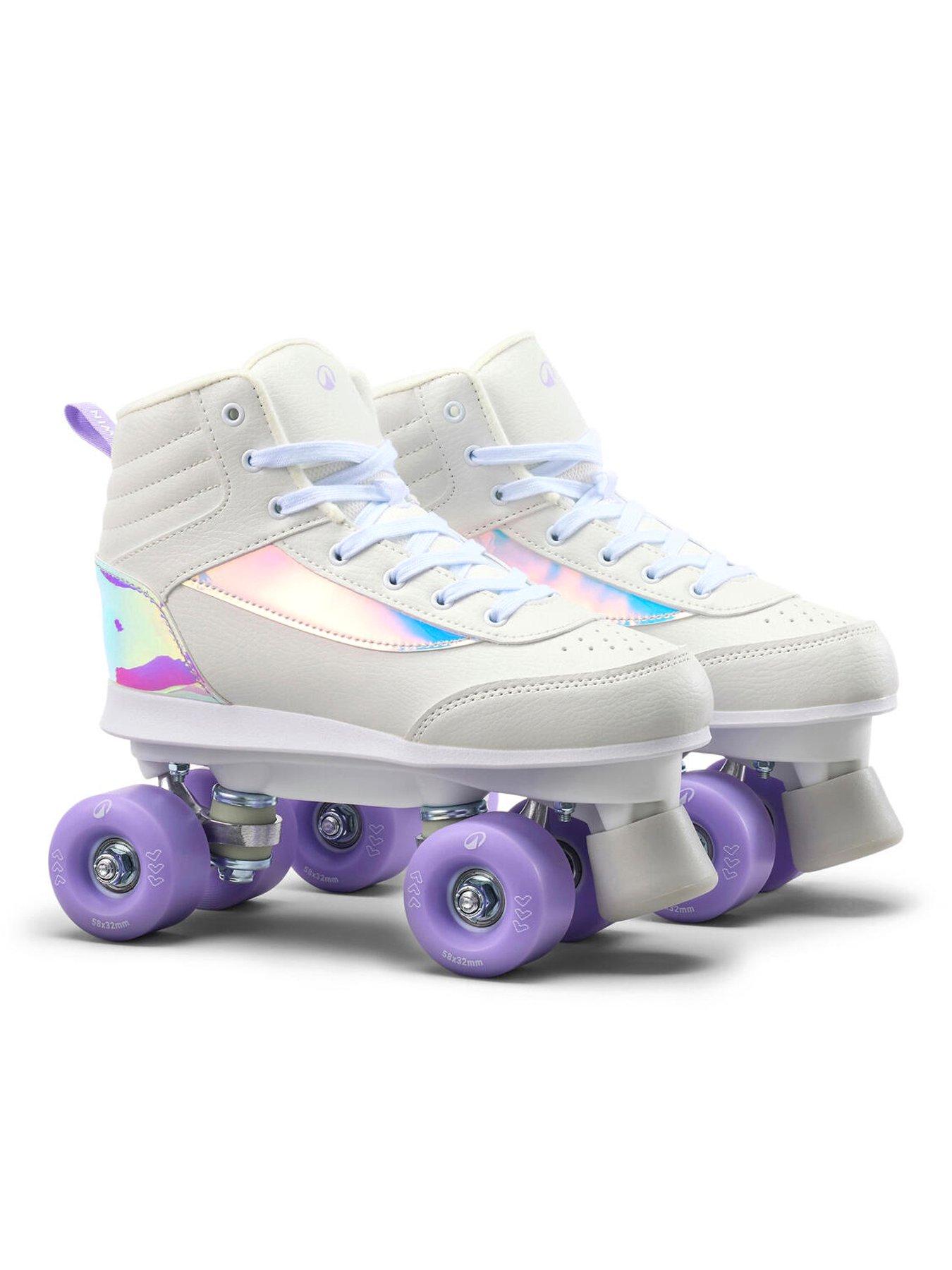 Image 2 of 6 of Decathlon Quad Roller Skates 100 - Lilac