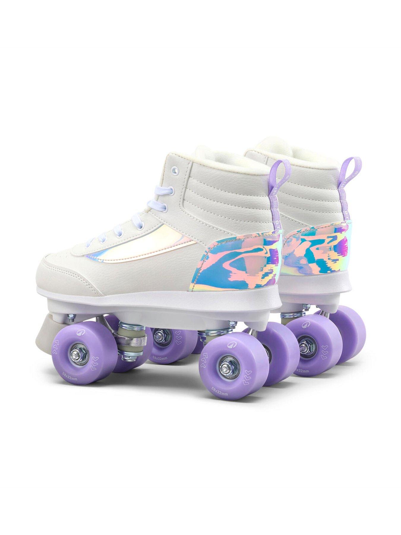 Image 4 of 6 of Decathlon Quad Roller Skates 100 - Lilac