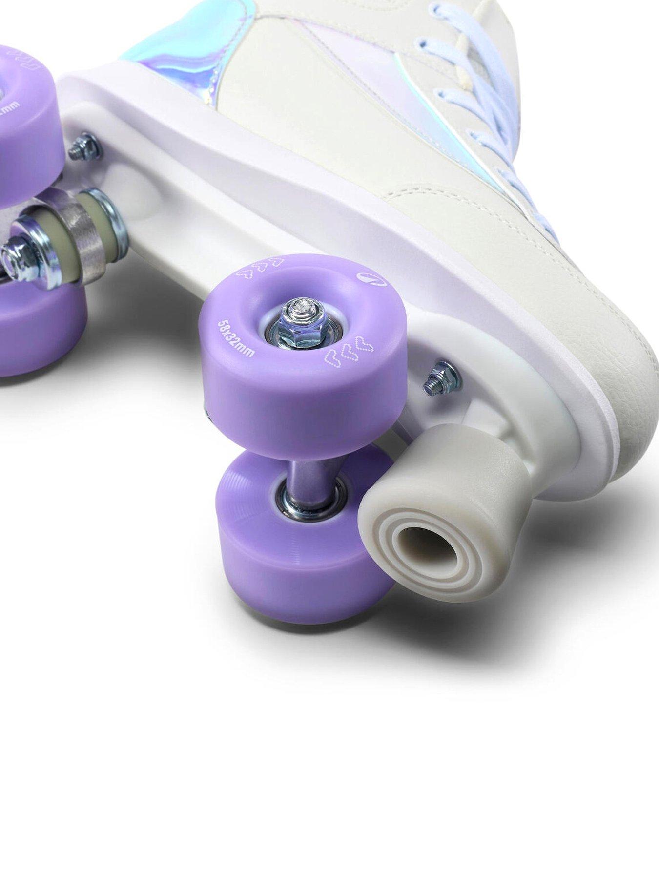 Image 5 of 6 of Decathlon Quad Roller Skates 100 - Lilac