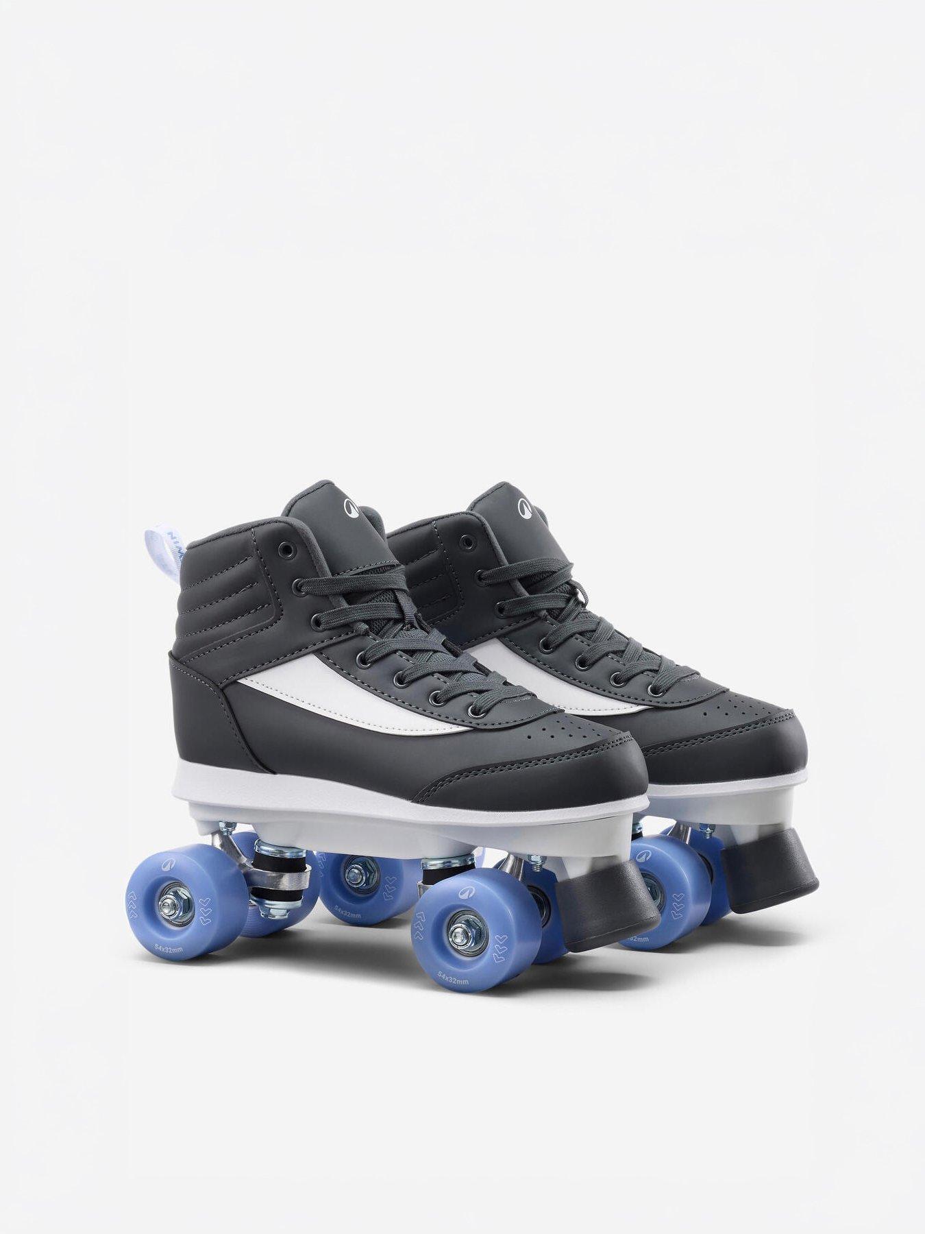Image 2 of 6 of Decathlon Kids' Quad Roller Skates-Blue