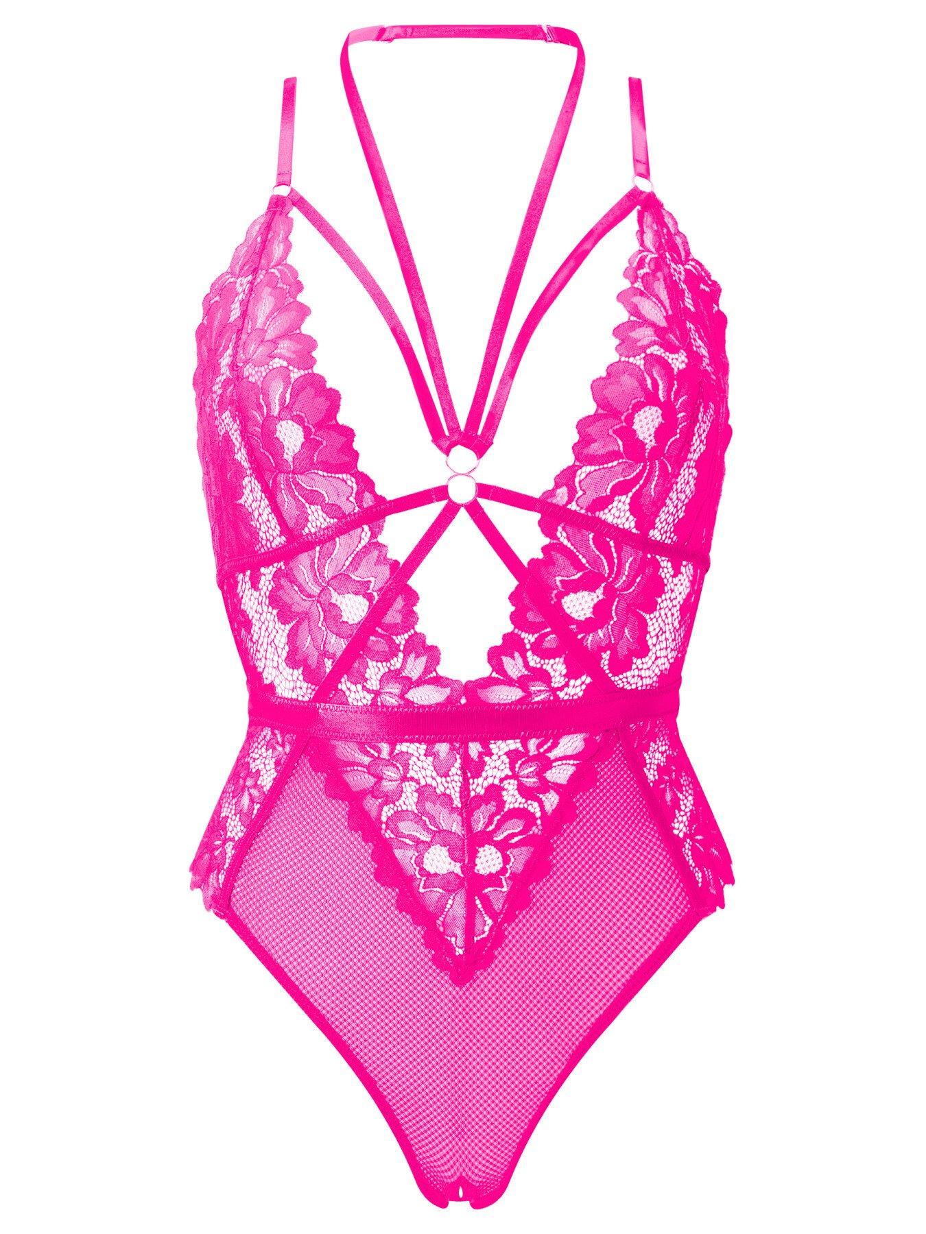Image 5 of 5 of Ann Summers Confession Lace Crotchless Lingerie Body