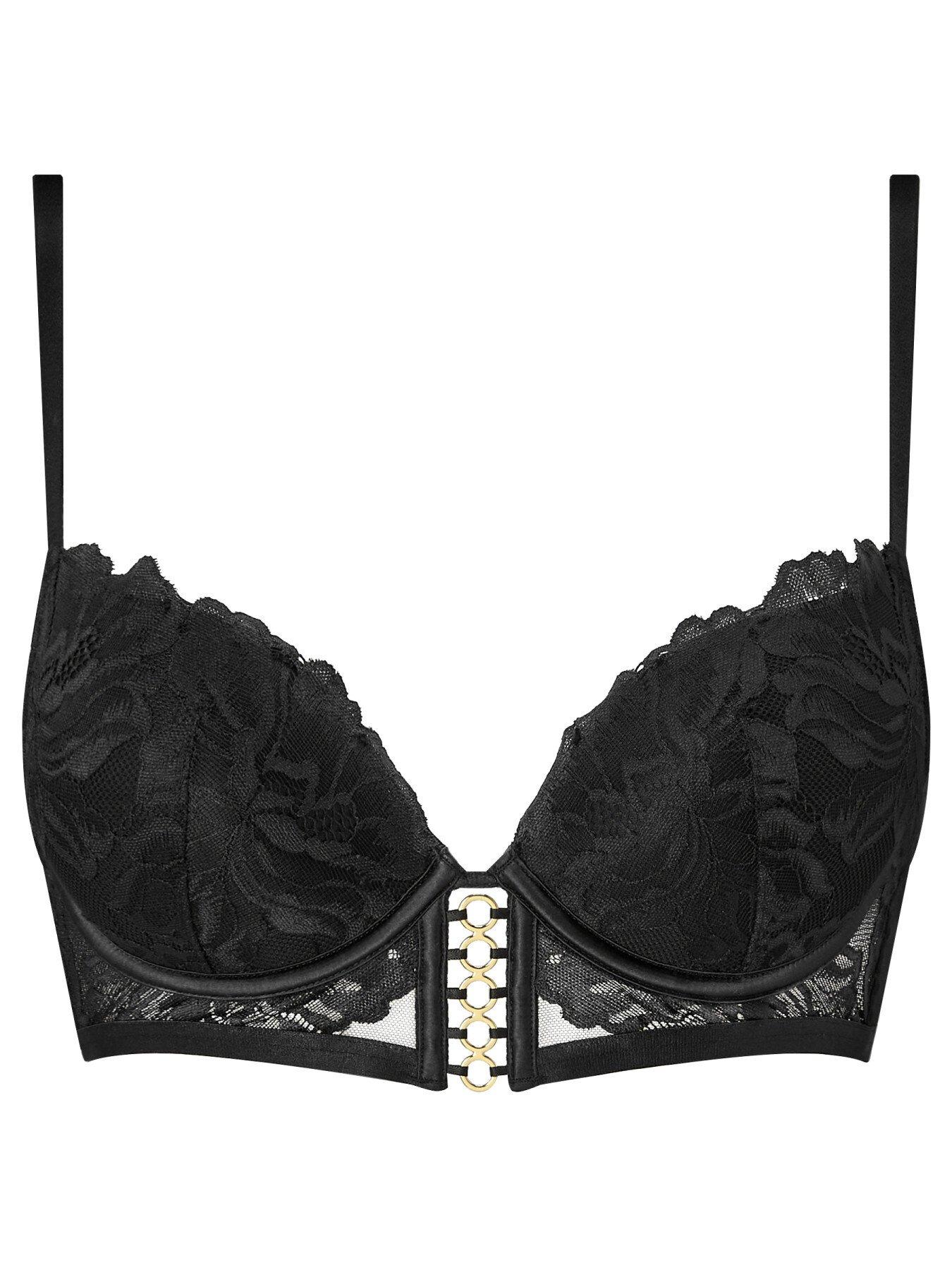 Image 4 of 4 of Ann Summers Ever Yours Lace Padded Plunge Bra