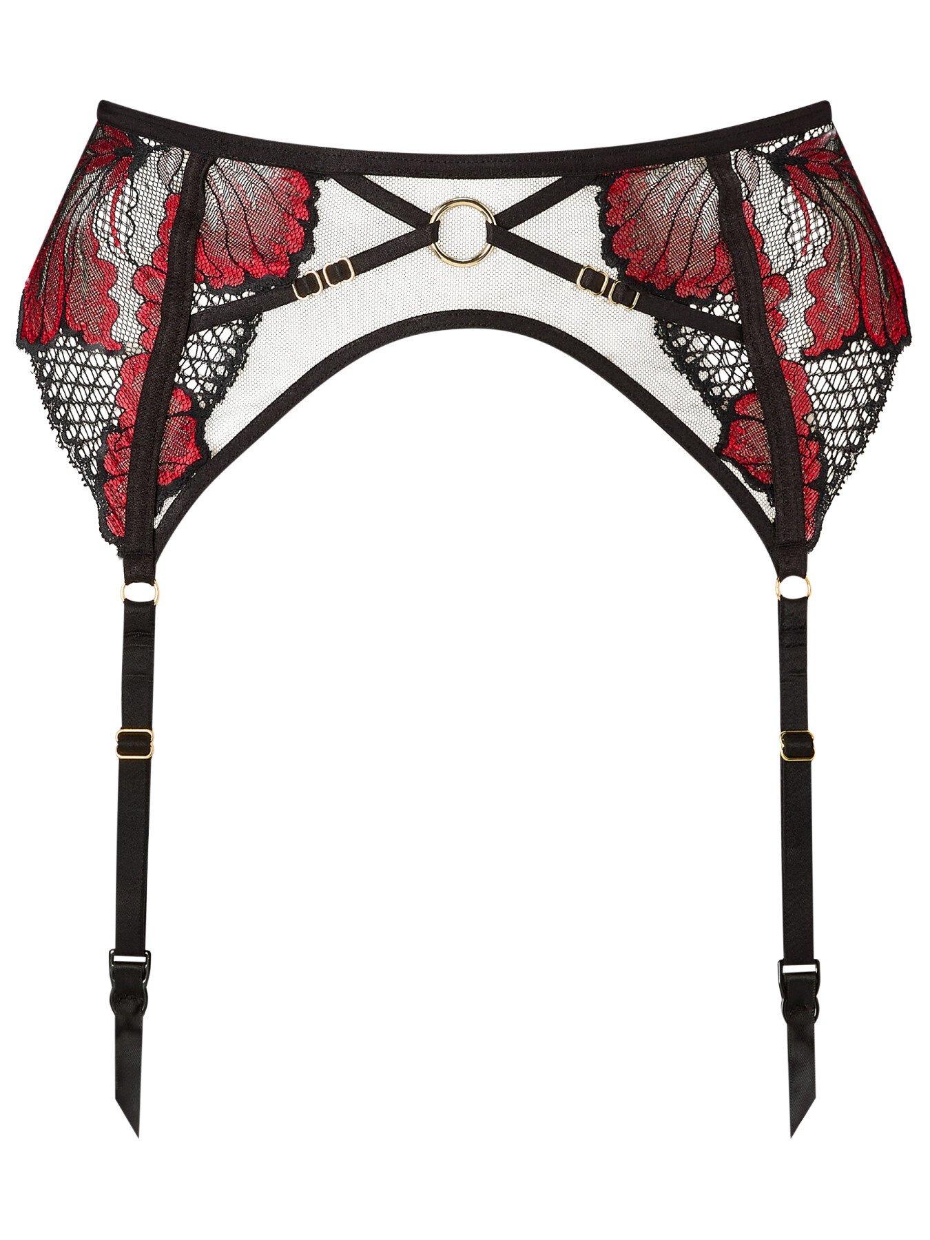 Image 4 of 4 of Ann Summers Untamed Seduction Lace Suspender Belt
