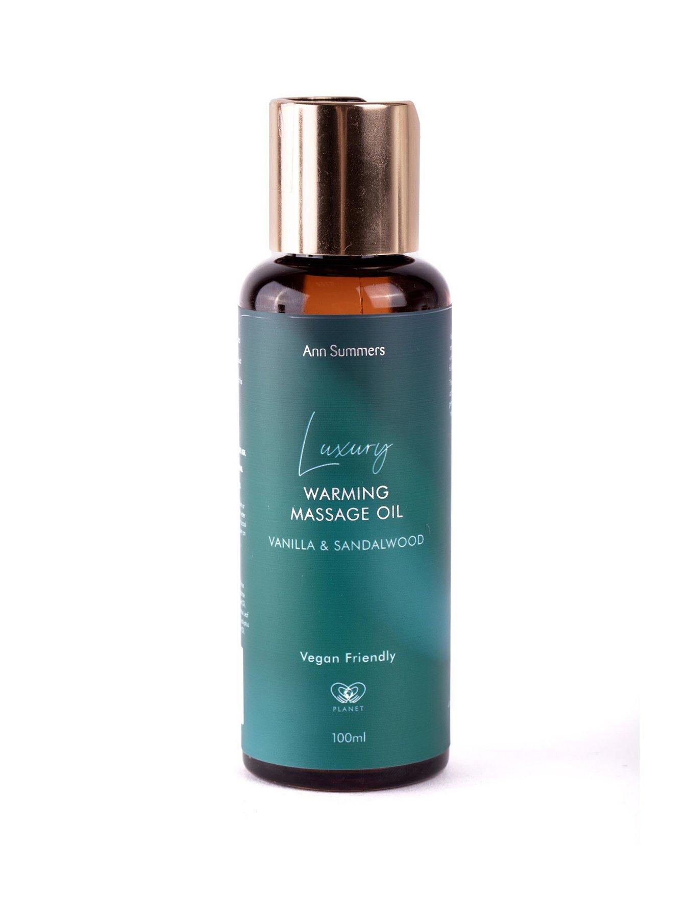 Ann Summers Vanilla & Sandalwood Luxury Warming Massage Oil 100ml