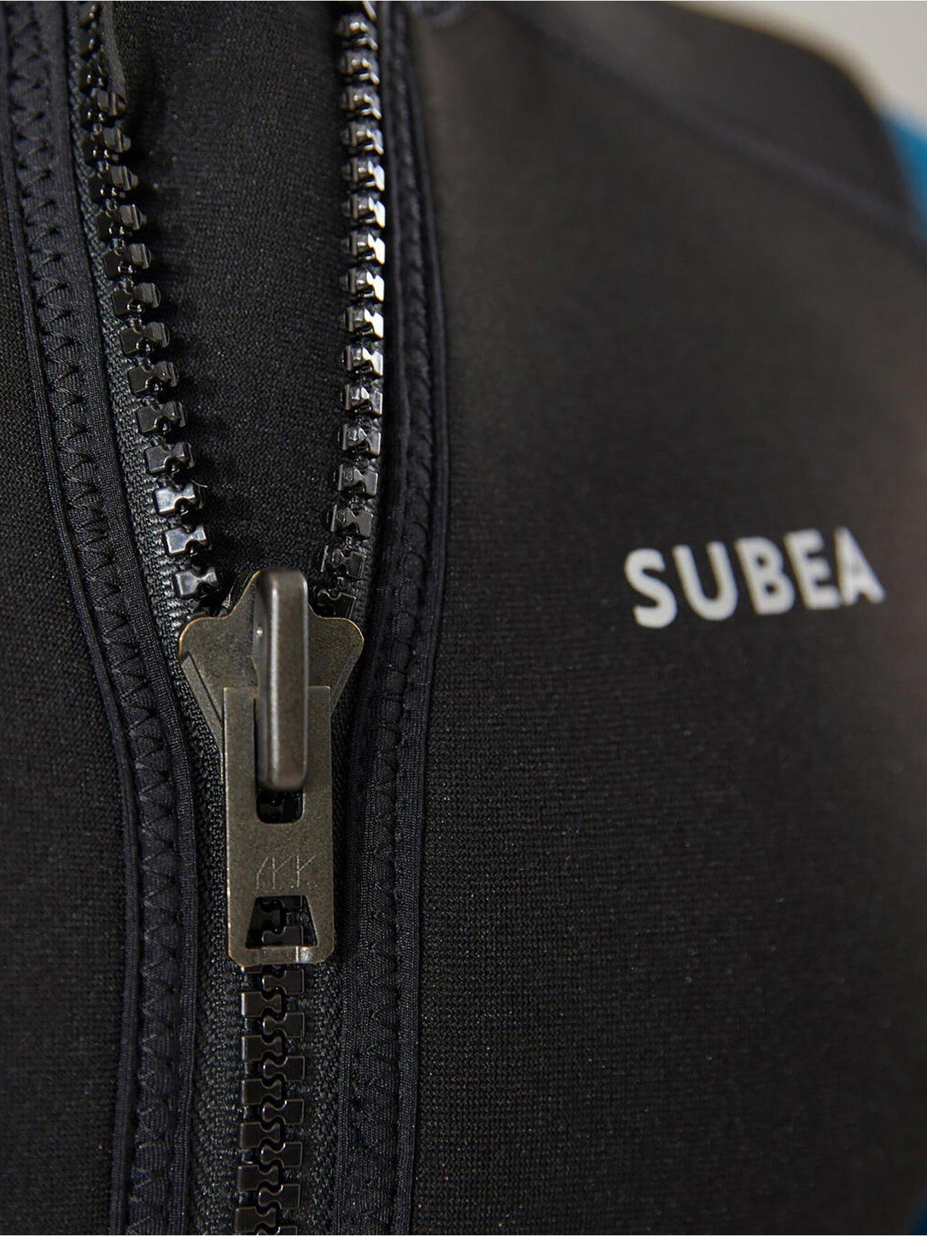 Image 4 of 6 of Decathlon Neoprene SCD Scuba Diving Shorty Oversuit 5.5 mm - Black