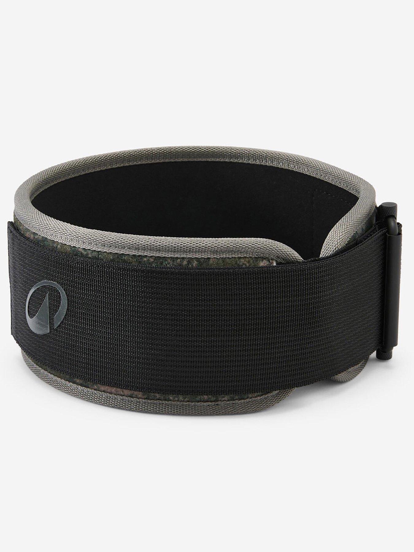Image 2 of 5 of Decathlon Weight Lifting Belt with Safety Buckle - Grey/Khaki