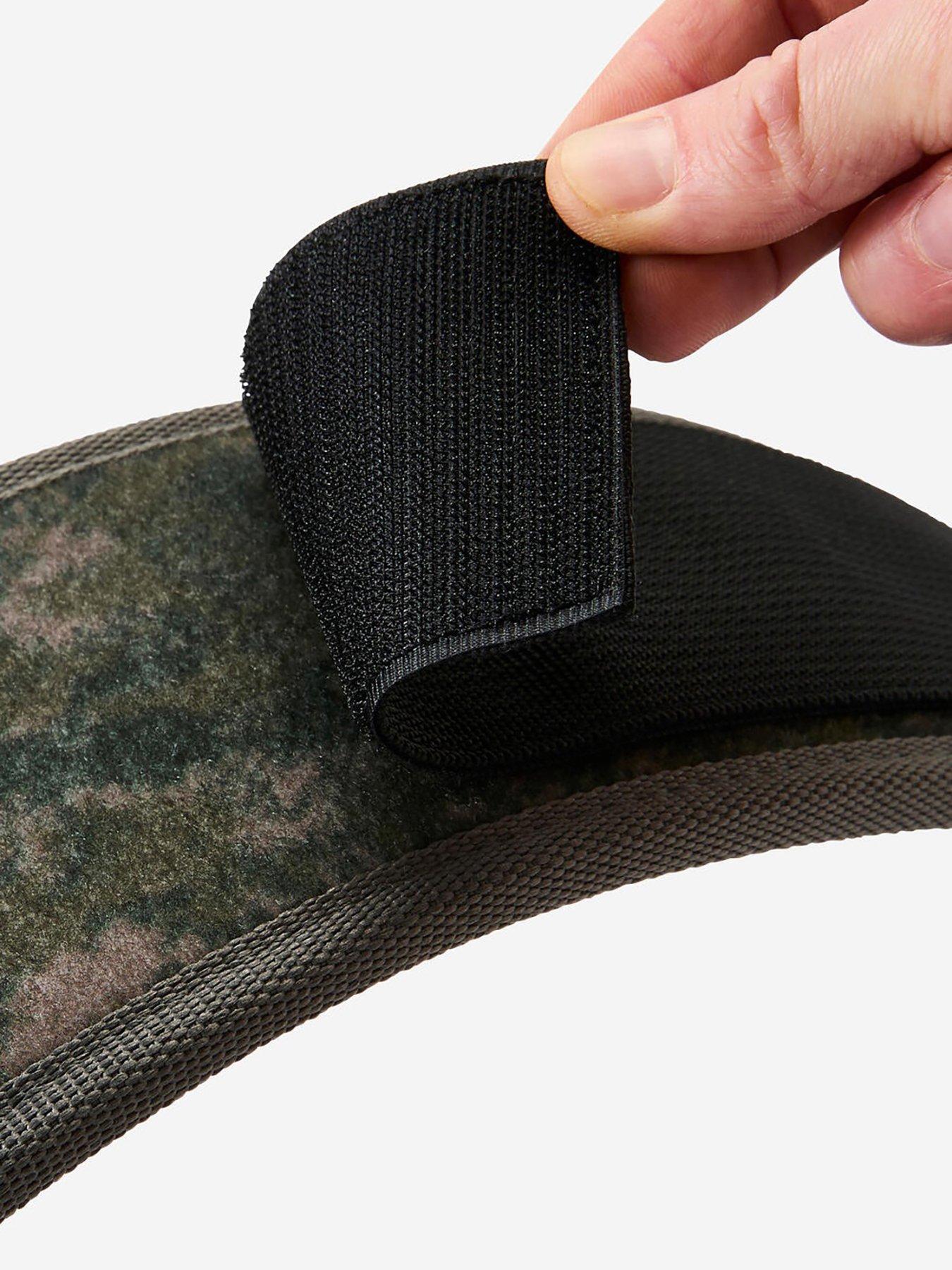 Image 4 of 5 of Decathlon Weight Lifting Belt with Safety Buckle - Grey/Khaki