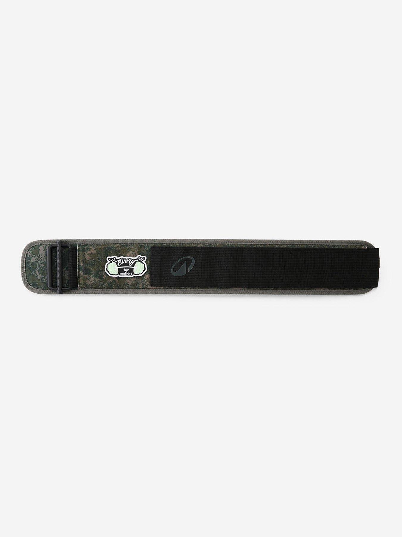 Image 5 of 5 of Decathlon Weight Lifting Belt with Safety Buckle - Grey/Khaki