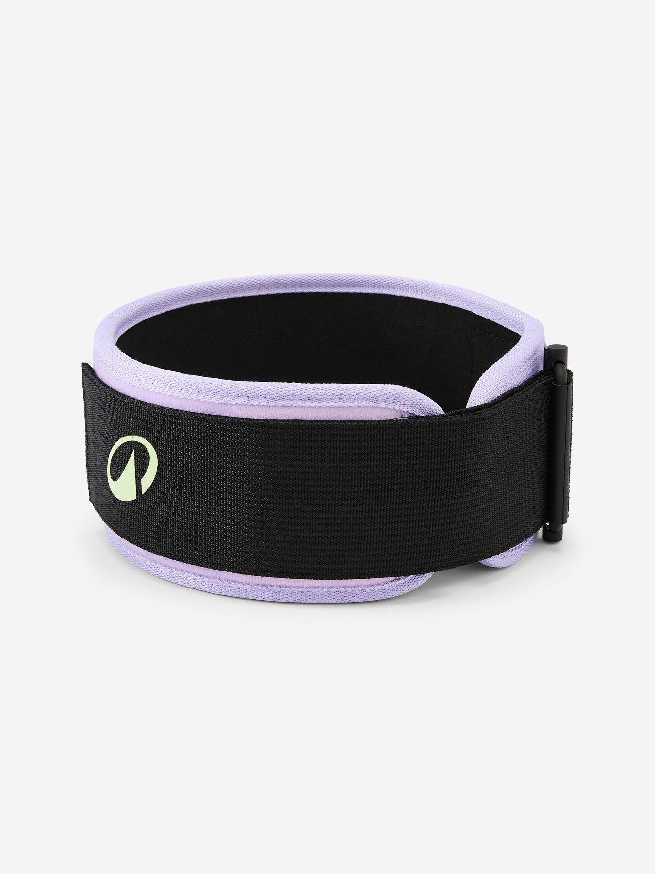 Image 2 of 5 of Decathlon Weight Lifting Belt with Secure Buckle - Purple