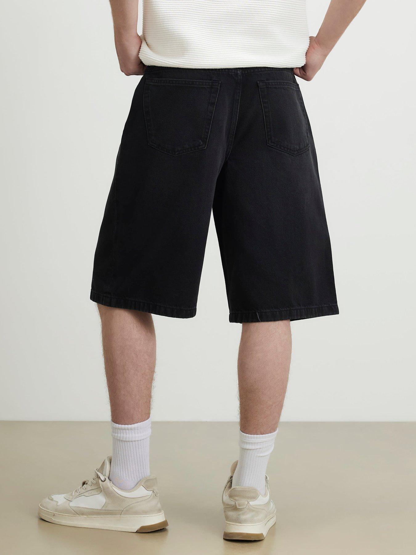 Image 2 of 4 of River Island Washed Denim Jorts