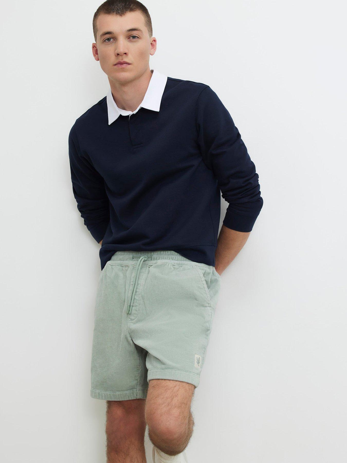 River Island Regular Fit Corduroy Shorts