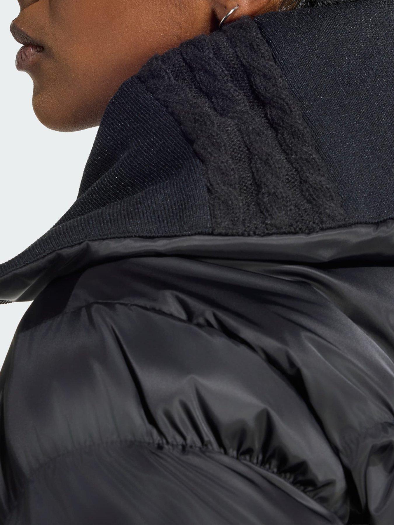 Image 4 of 5 of adidas Originals Knitted Puffer Jacket&nbsp;