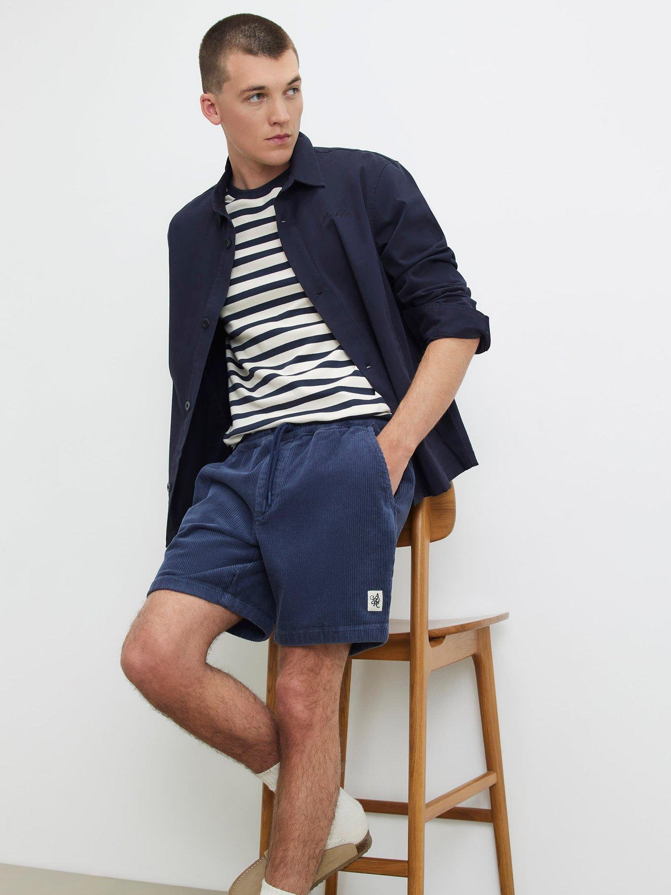 River Island Regular Fit Corduroy Shorts