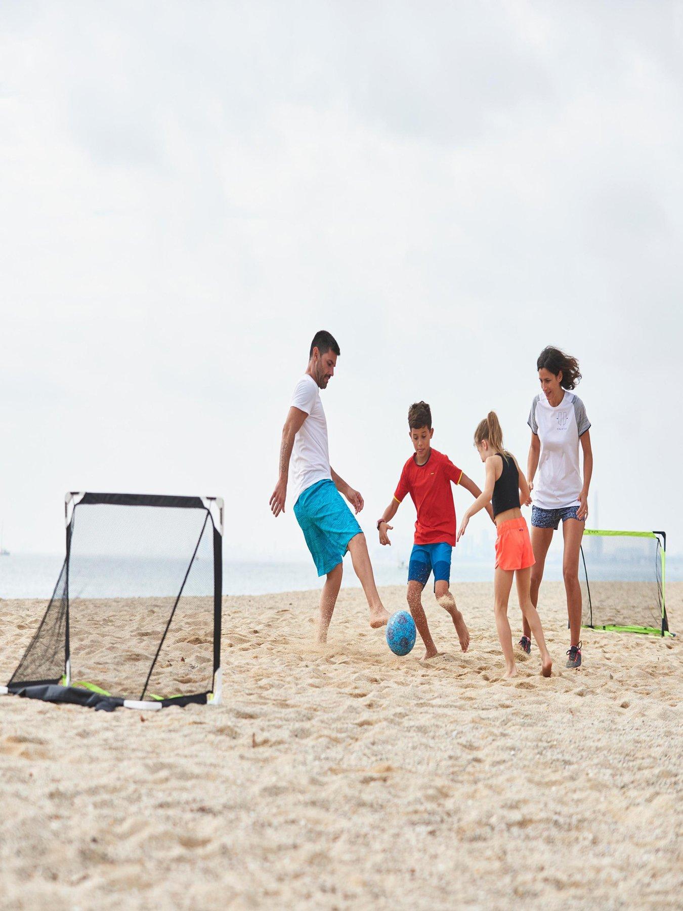 Image 1 of 6 of Decathlon Football Goal 95 cm x 70 cm - Black