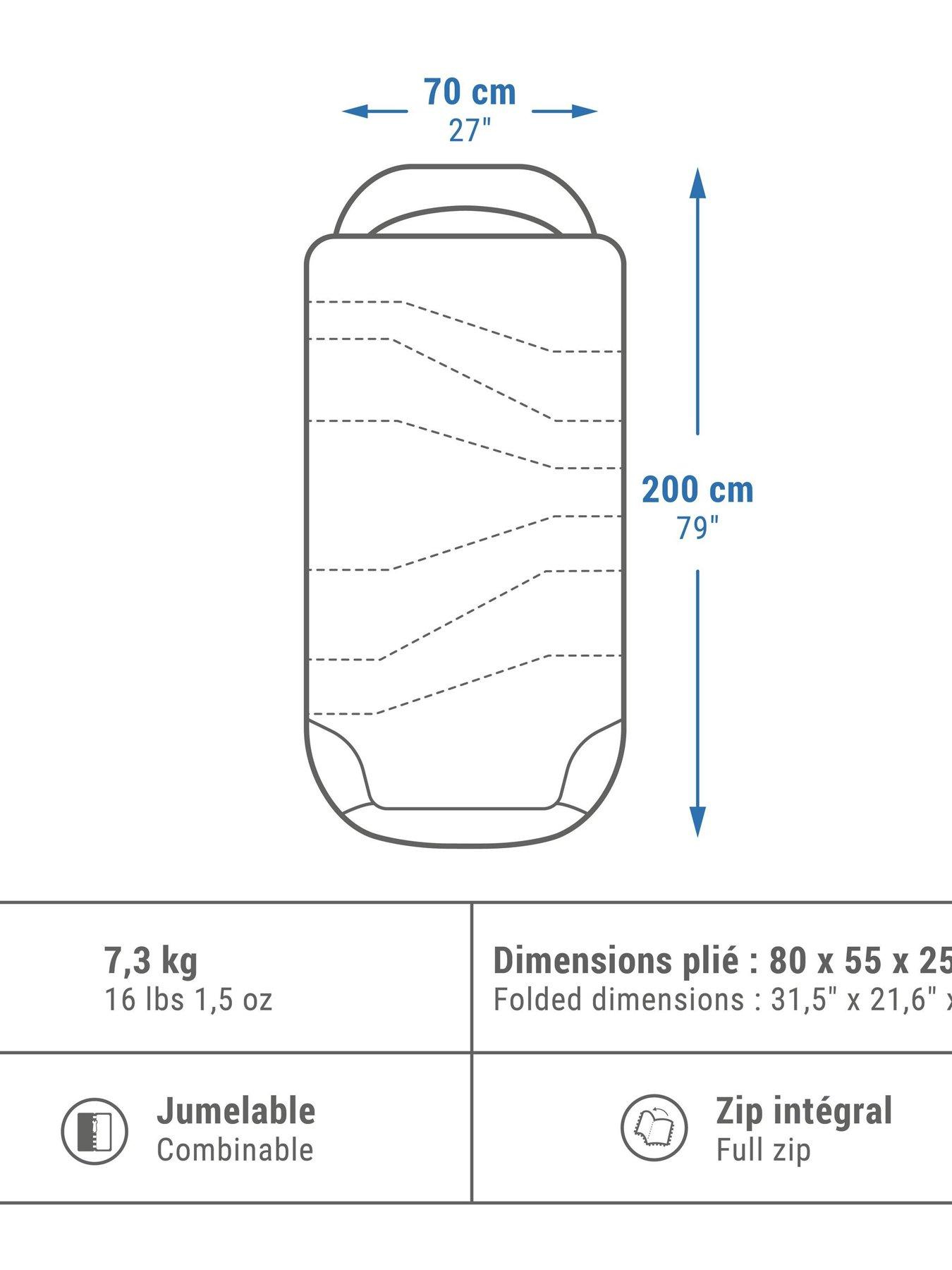 Image 7 of 7 of Decathlon All in one perfect sleep camping bag