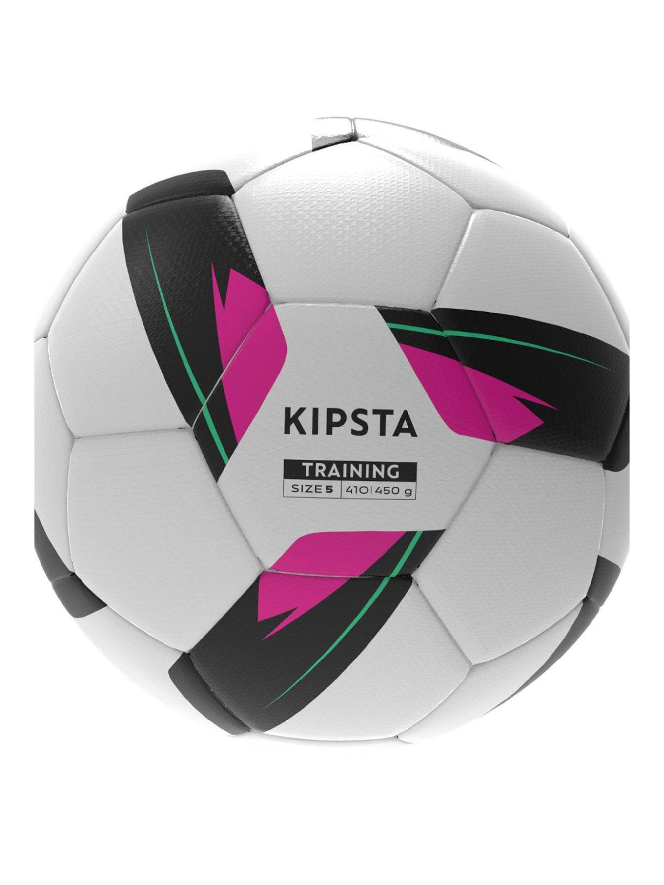 Image 1 of 3 of Decathlon Size 5 Machine-Stitched Football Training Ball - White