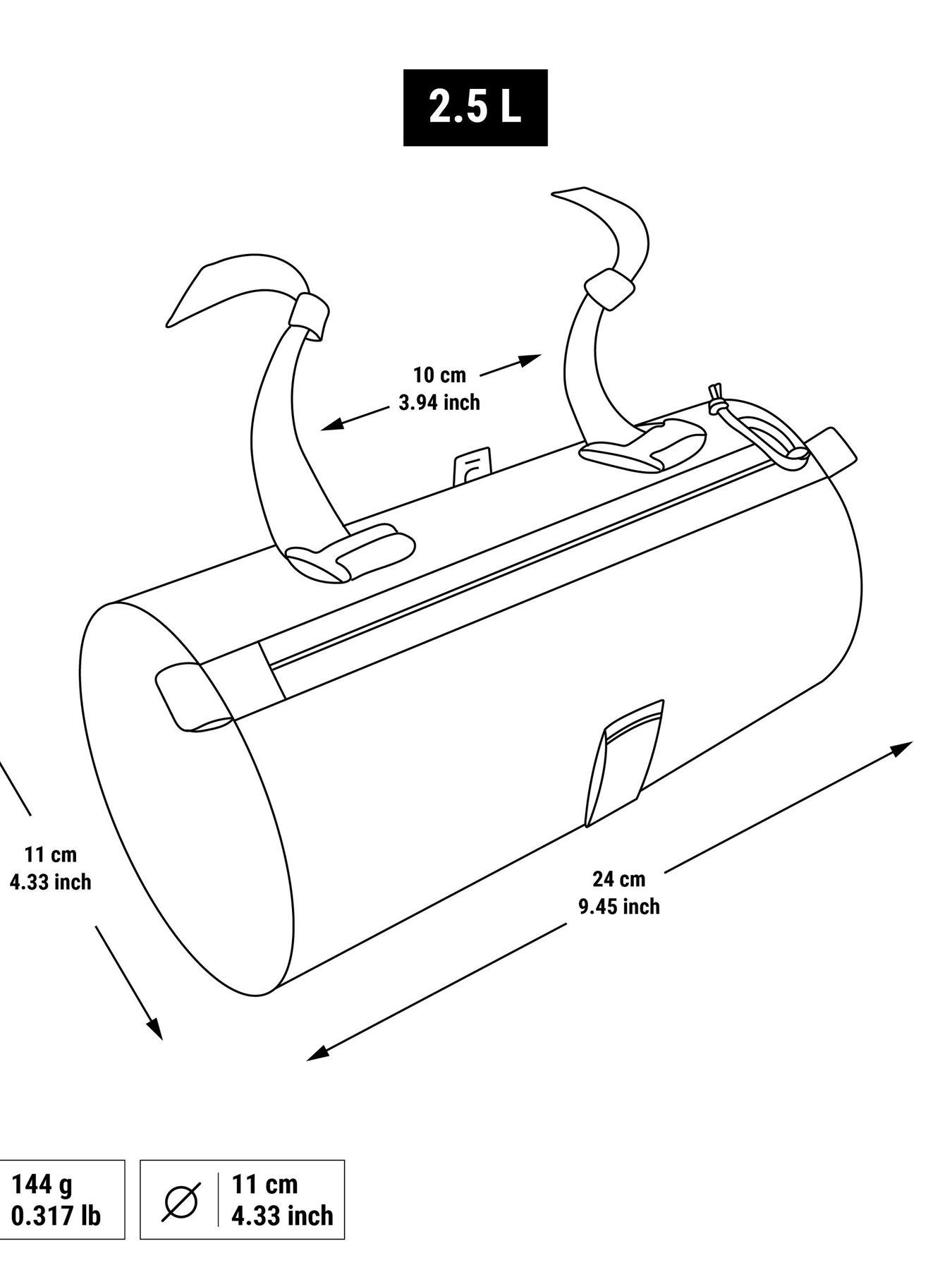 Image 6 of 6 of Decathlon 2.5 L Bike Handlebar Bag ACTV 100