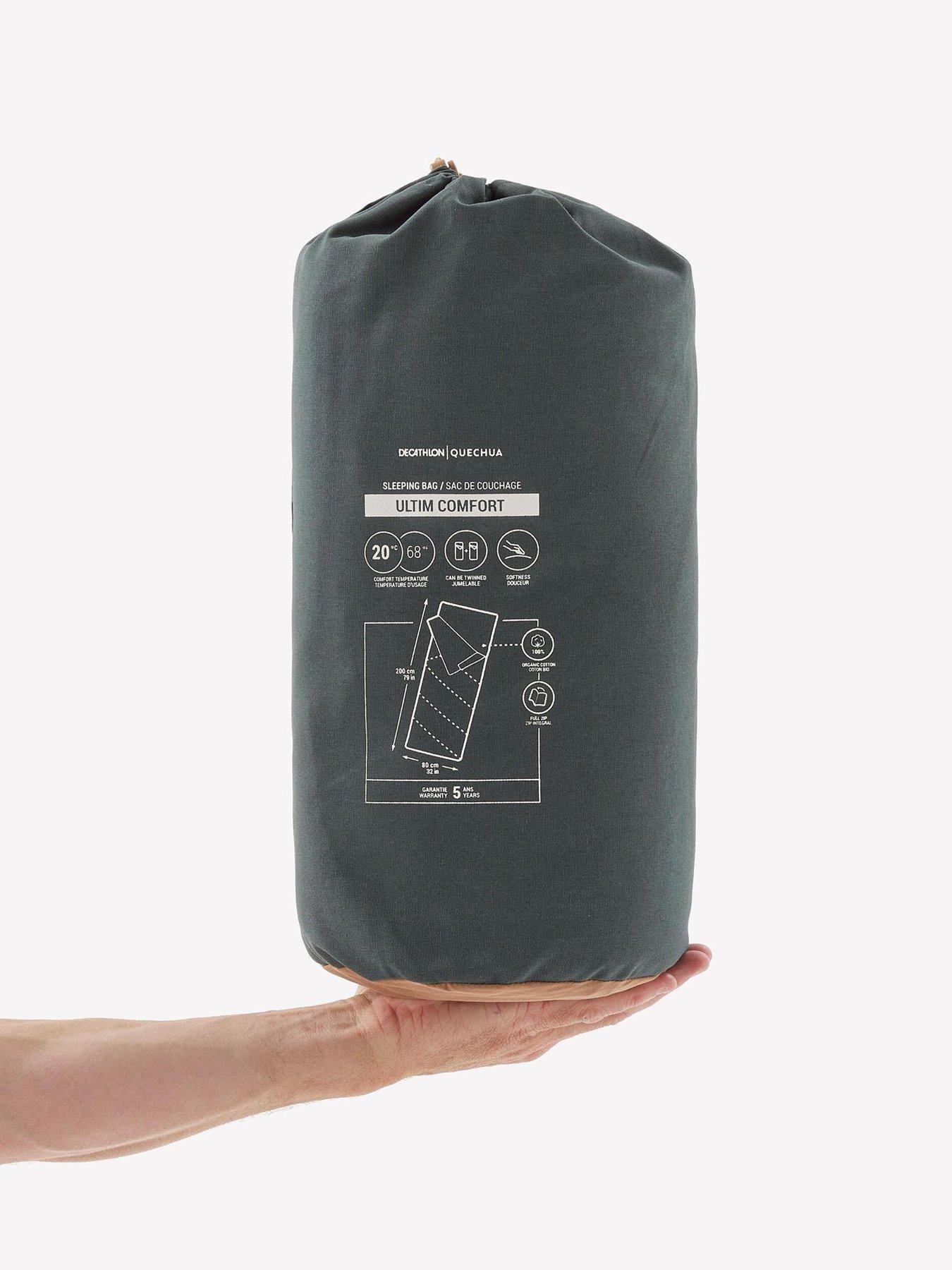 Image 2 of 5 of Decathlon Camping Sleeping Bag 20 degrees in cotton