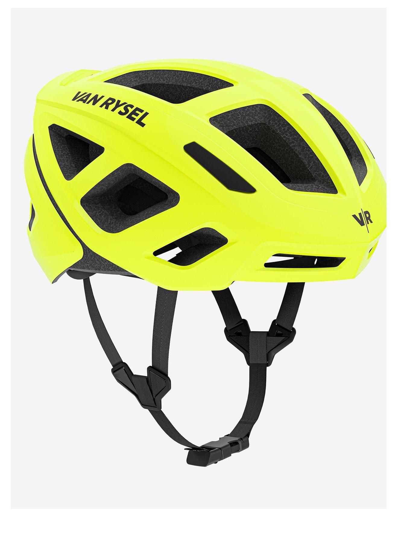 Image 1 of 6 of Decathlon RoadR 500 Road Cycling Helmet - Neon Yellow