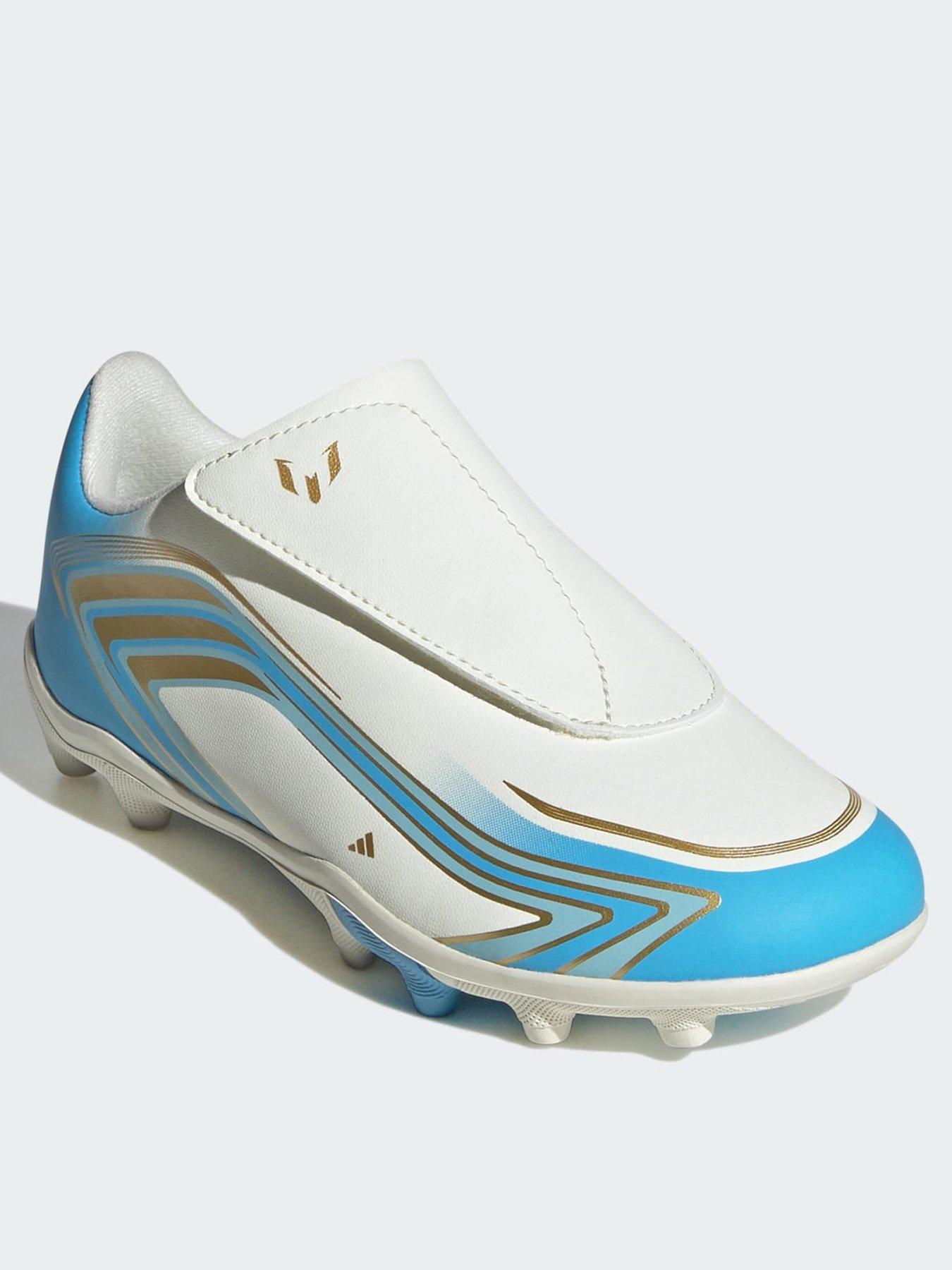 adidas F50 Messi Club Velcro Firm Ground / Multi Ground Football Boots Kids