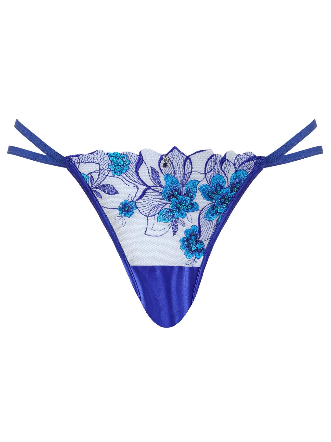 Image 4 of 4 of Ann Summers Neon Moon Embroidered Thong
