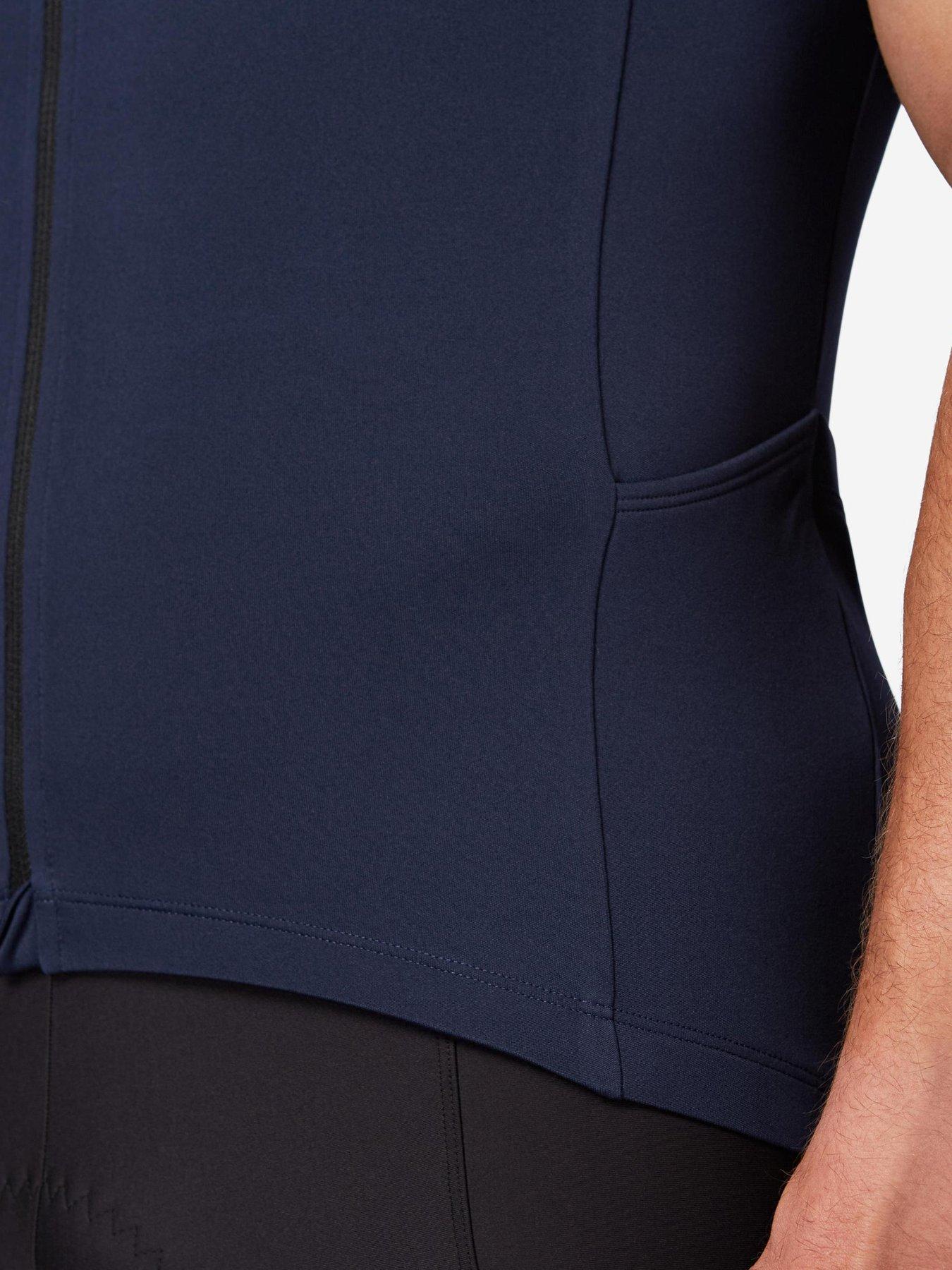 Image 5 of 6 of Decathlon Men's road biking short-sleeved top - Discover steel blue