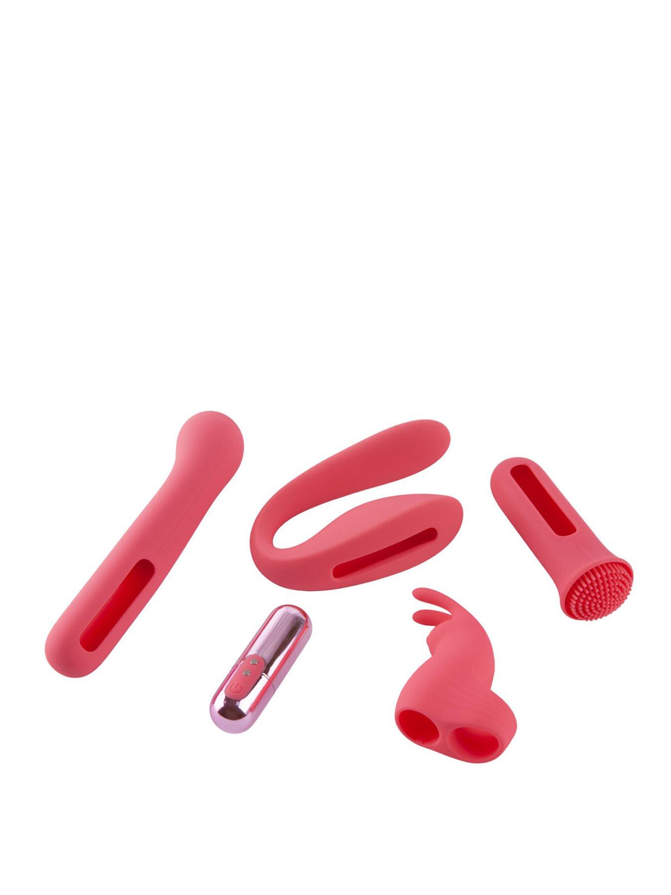 Ann Summers Self Love Bullet Vibrator & Attachments 5 Piece Set