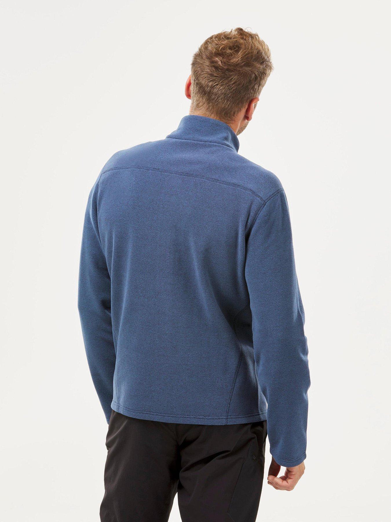 Image 2 of 5 of Decathlon Mens Mountain Hiking Fleece MH100 Full Zip - Blue
