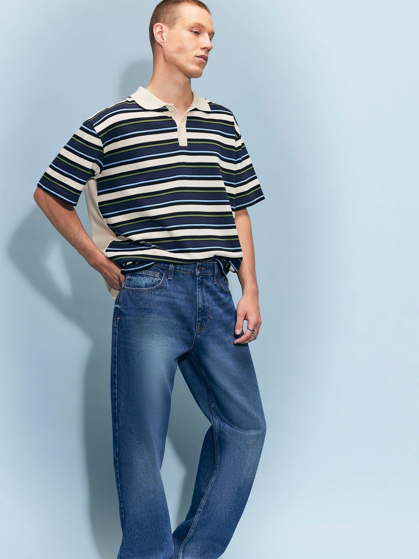 River Island Loose Fit Jeans - Blue