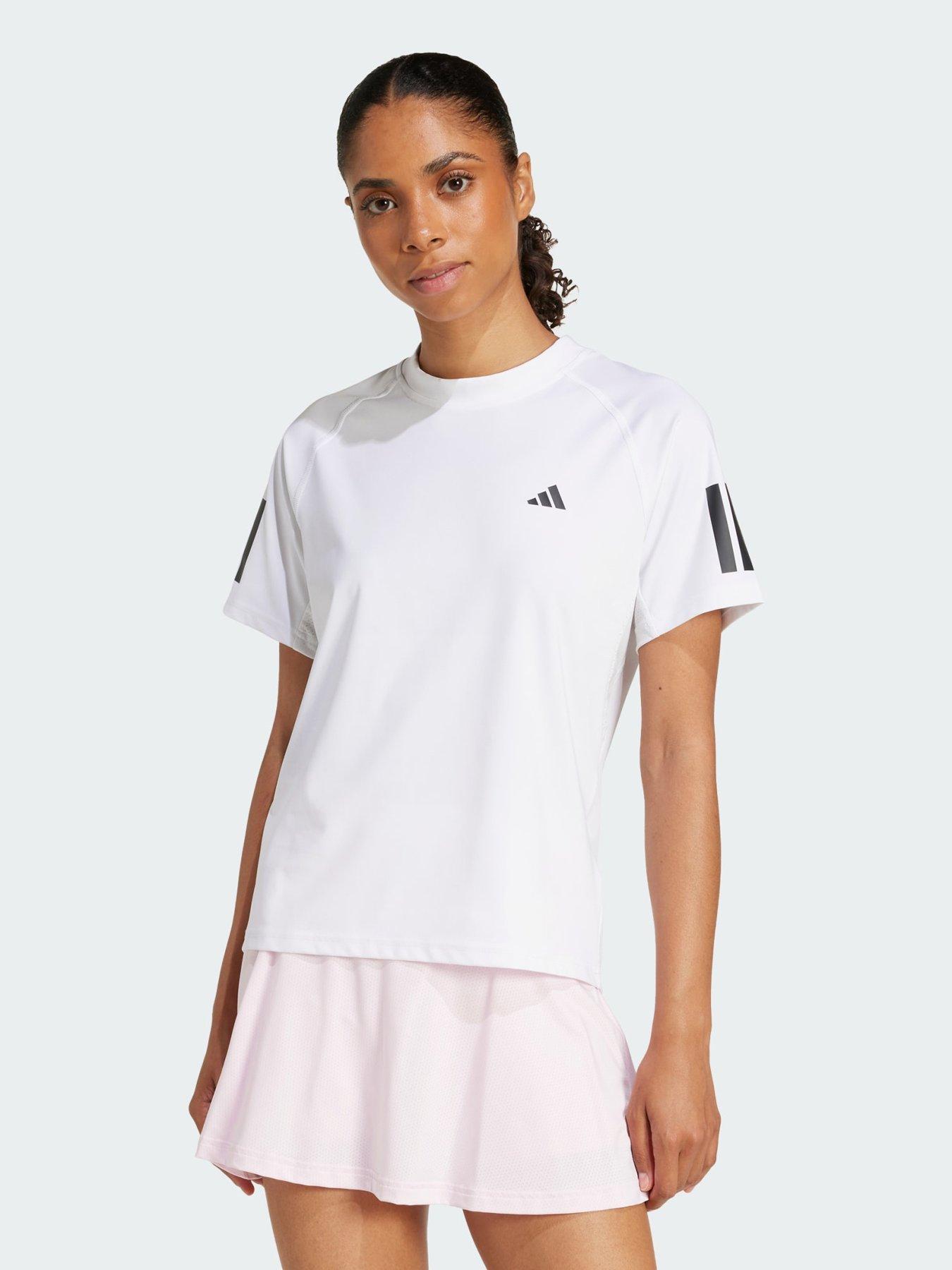 adidas Club 3-Stripes Tennis Climacool Tee