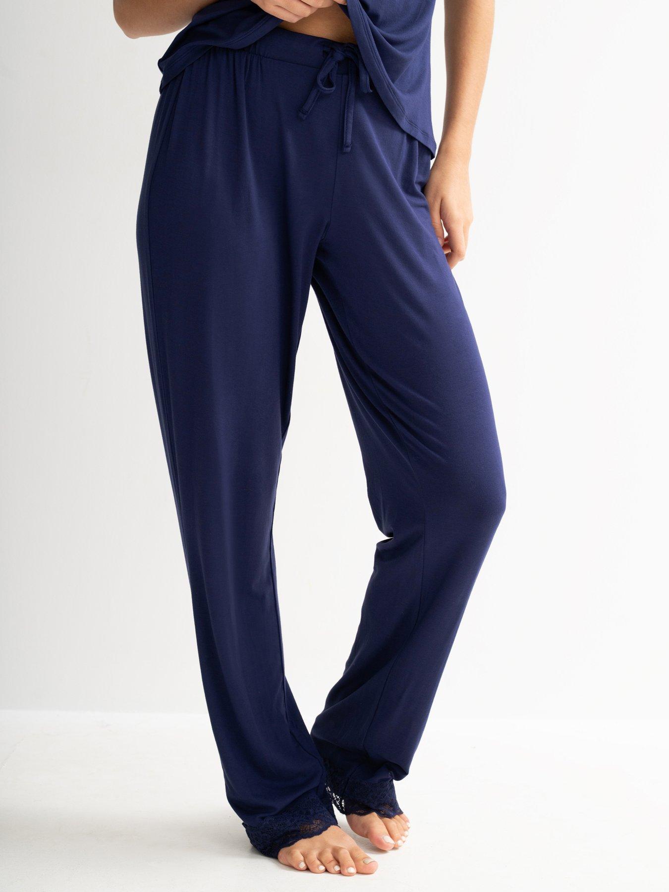 Image 1 of 4 of Pour Moi Sofa Loves Lace Soft Jersey Trouser