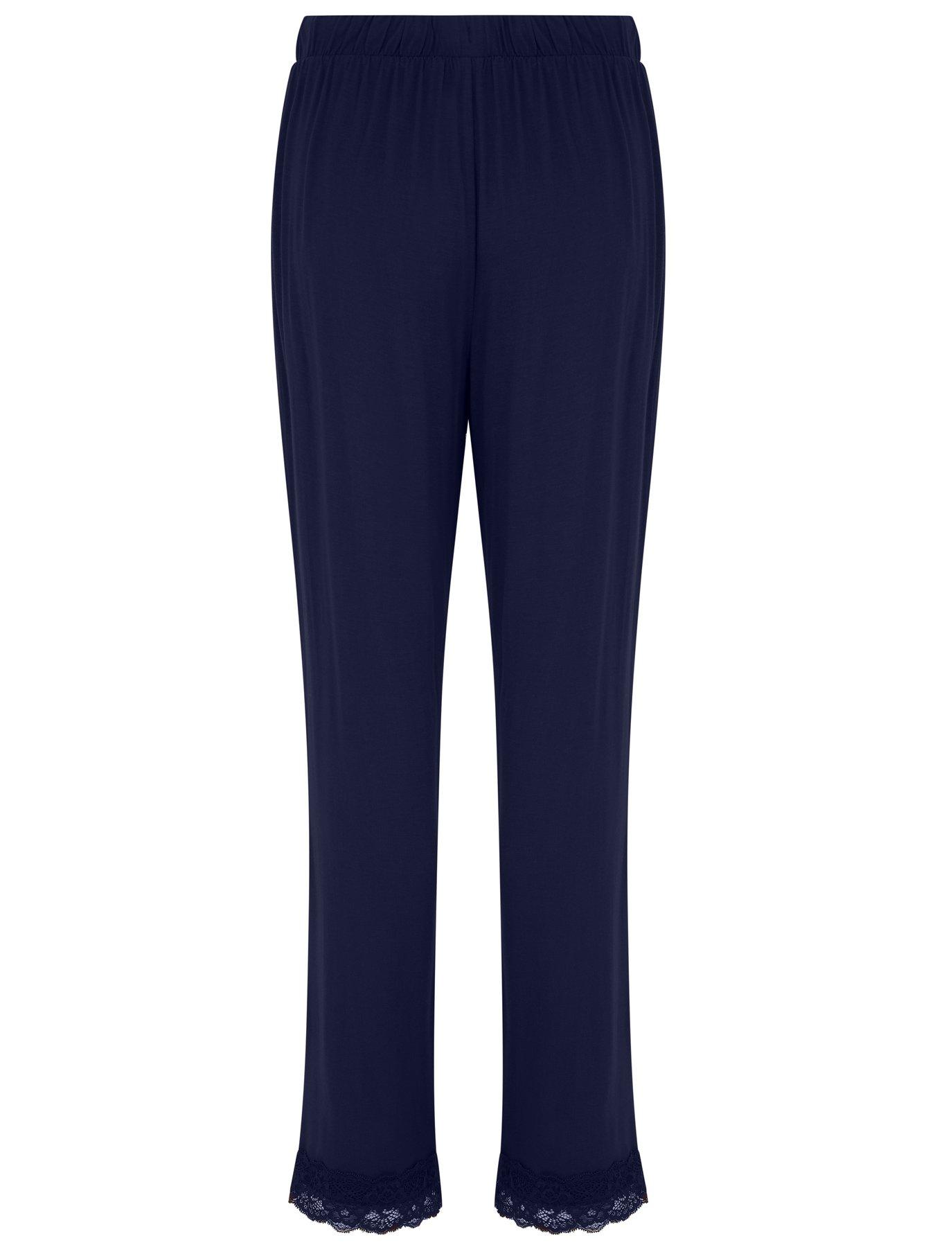 Image 4 of 4 of Pour Moi Sofa Loves Lace Soft Jersey Trouser