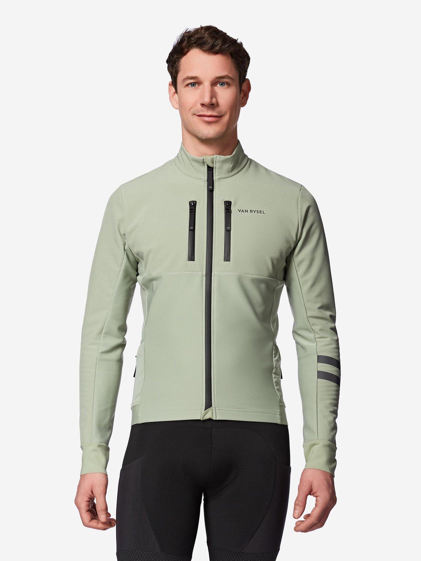 Decathlon Men's winter road cycling jacket, EDR - Green