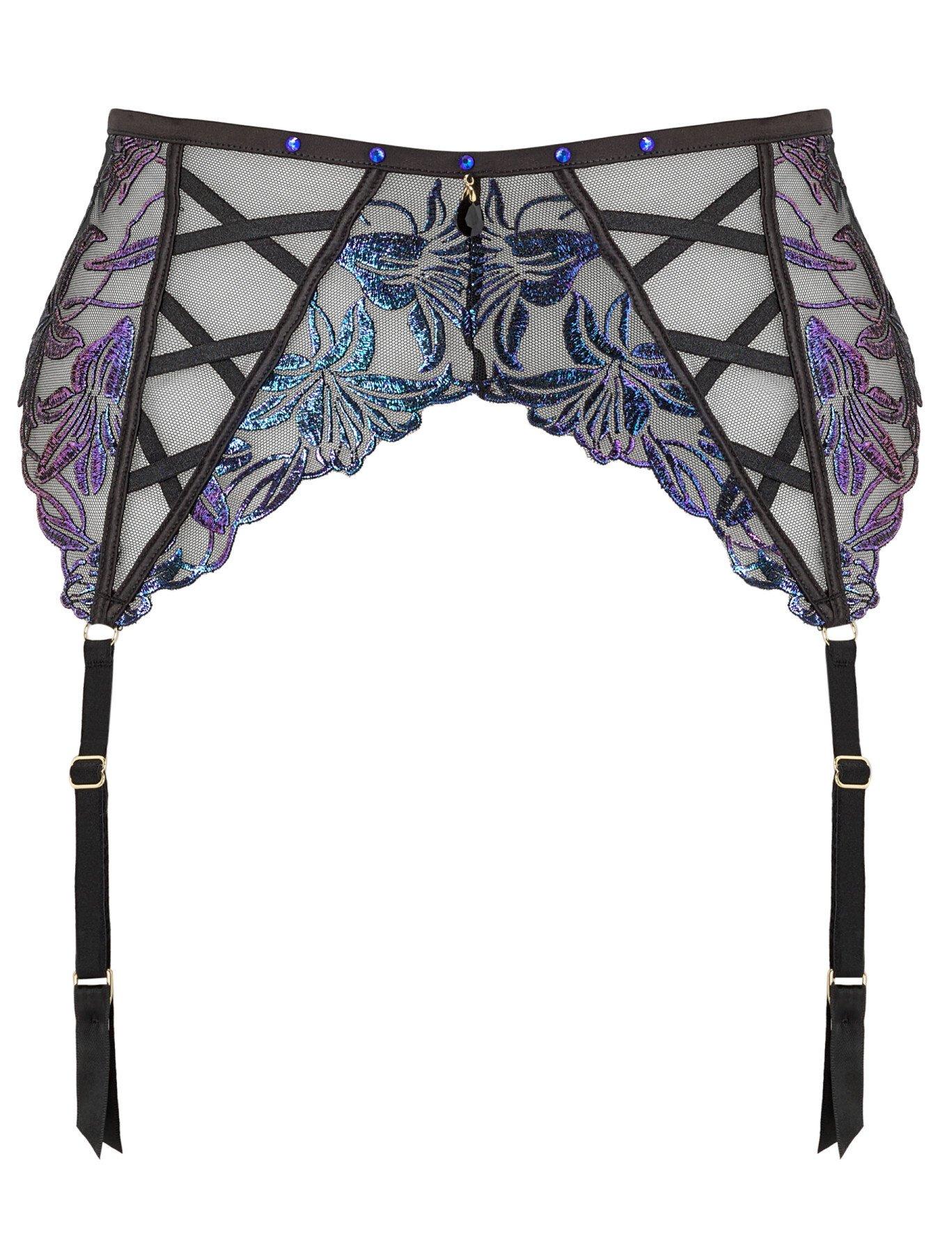 Image 4 of 4 of Ann Summers Twilight Tryst Waspie Suspender