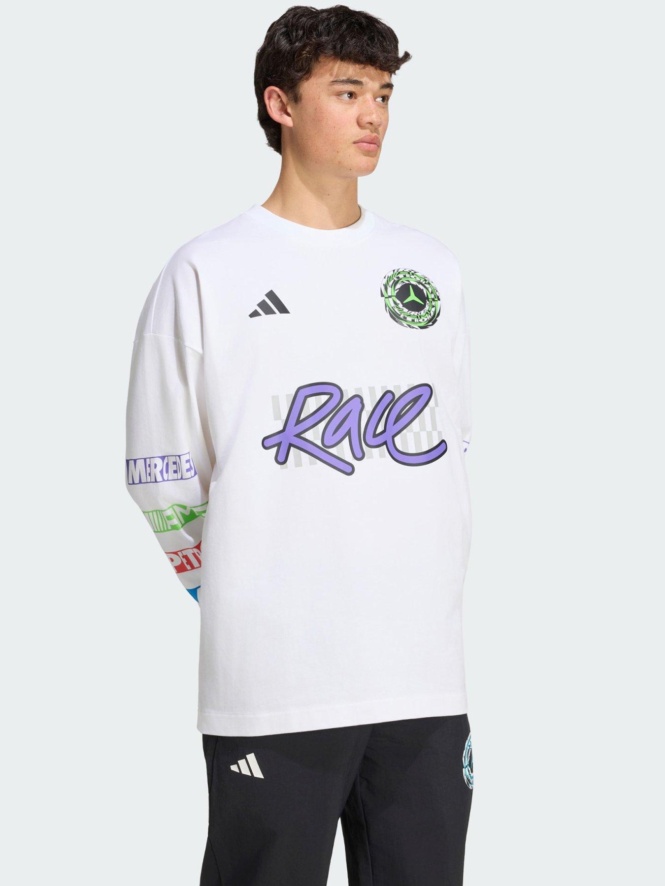 adidas Mercedes - Amg Petronas Formula 1 Team Lights On Longsleeve Tee