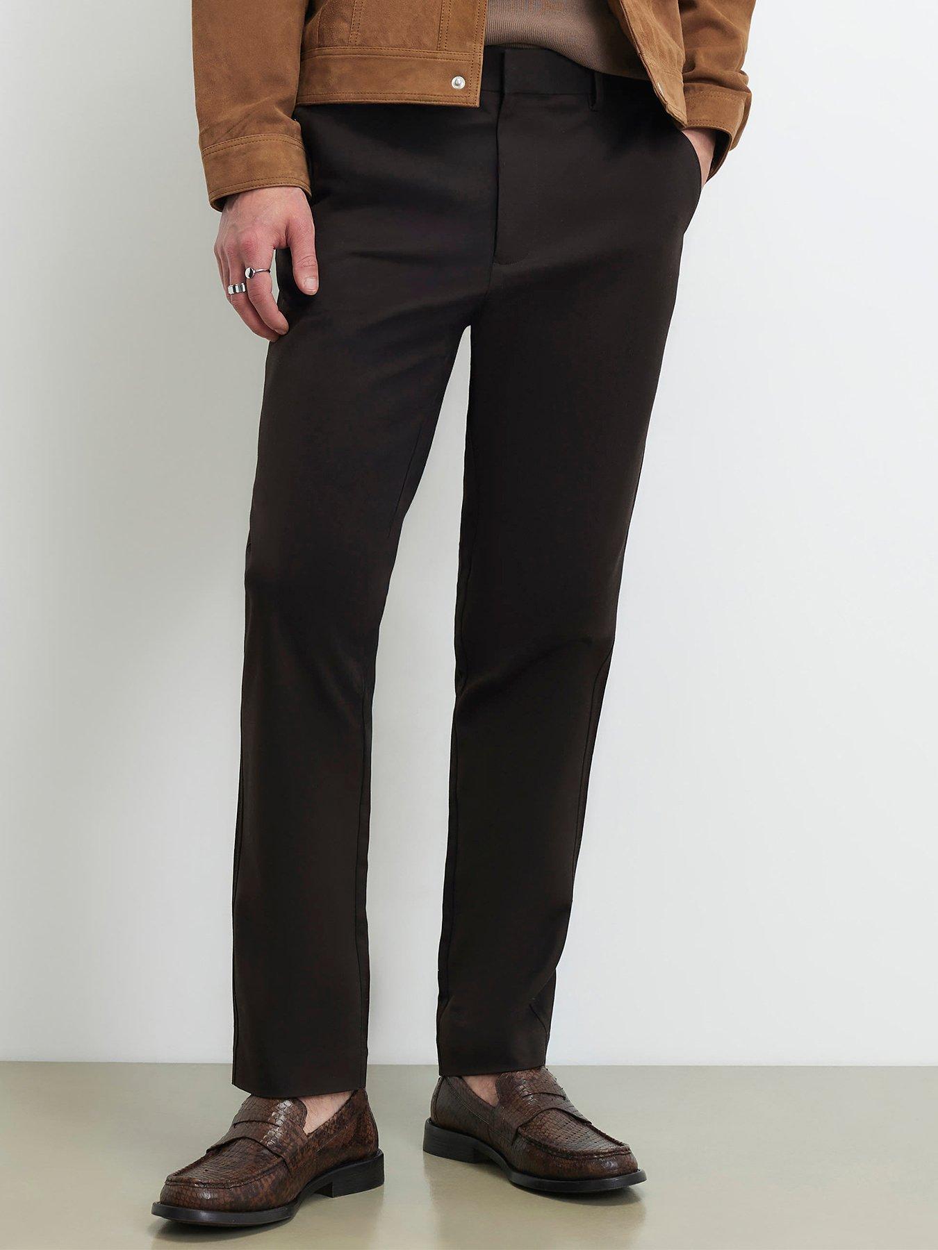 River Island Slim Fit Chino Trousers