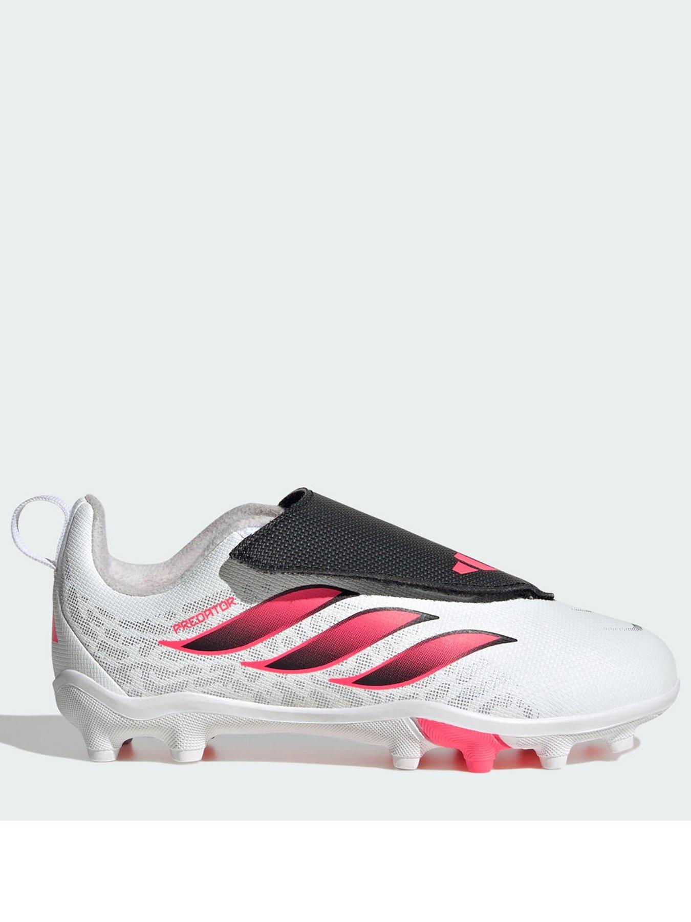 adidas Predator Club Hook And Loop Firm Ground / Multi Ground Football Boots Kids.