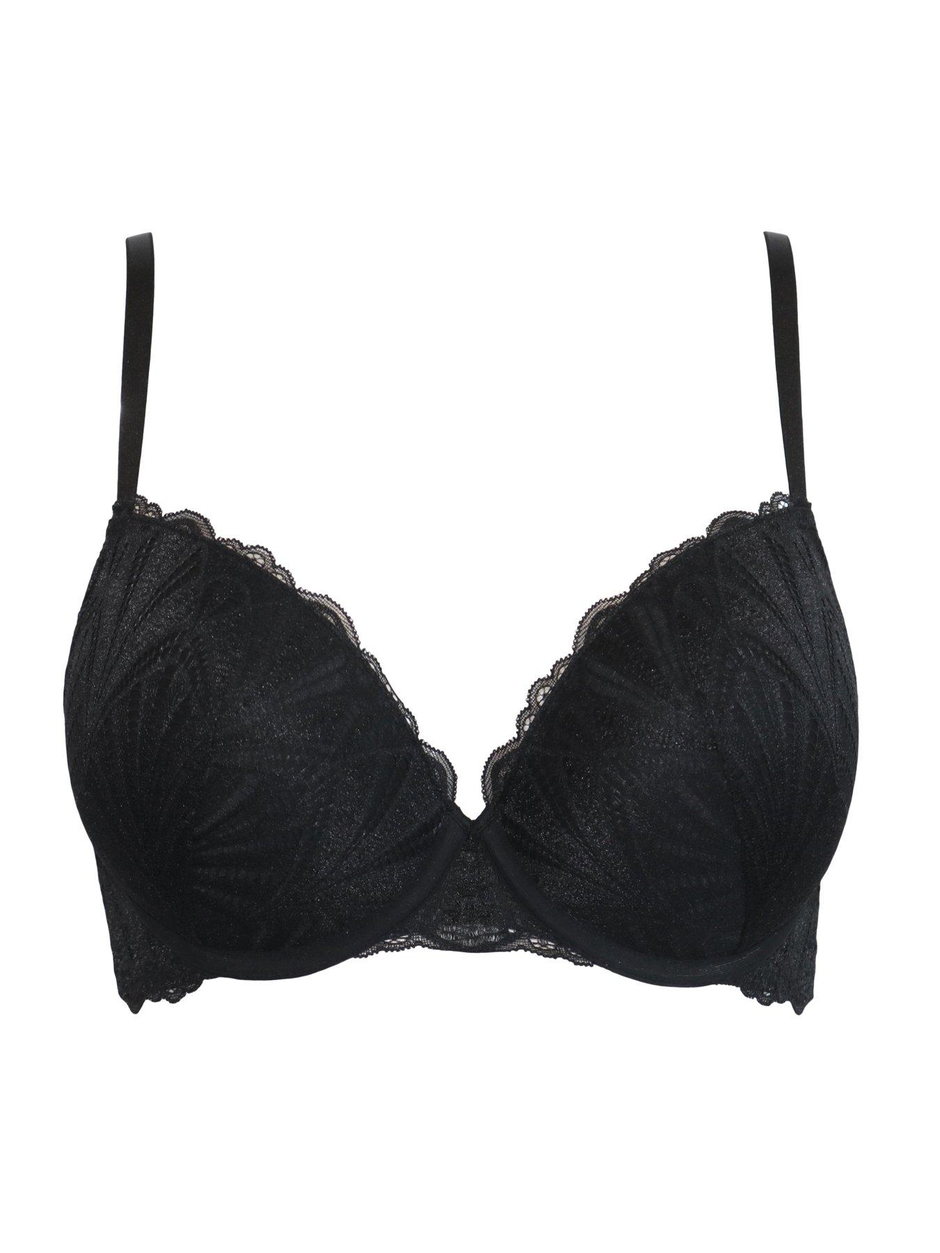 Image 3 of 4 of Pour Moi New Romance Padded Push-Up Plunge Bra
