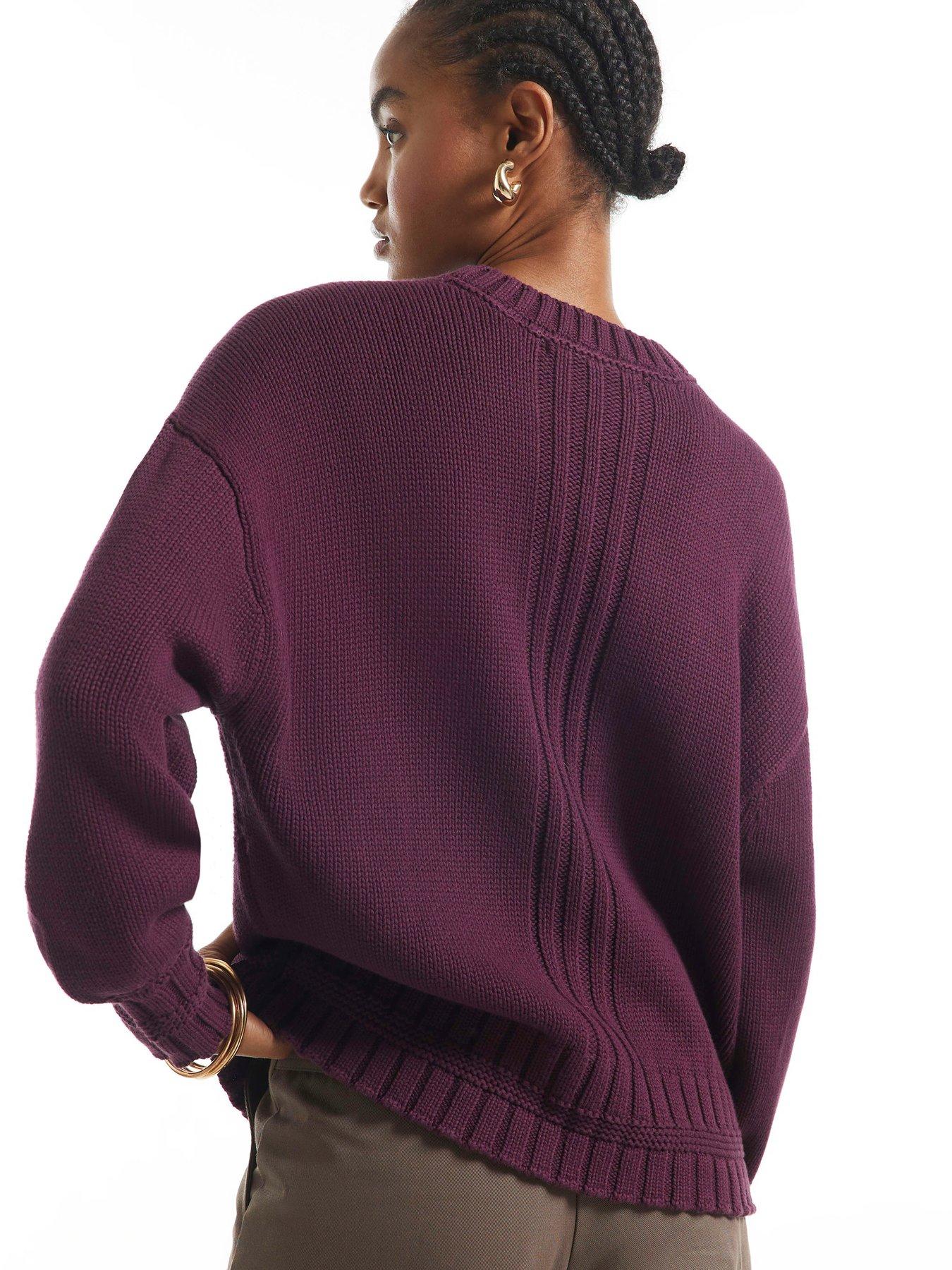 Image 2 of 3 of River Island Crew Neck Jumper - Red