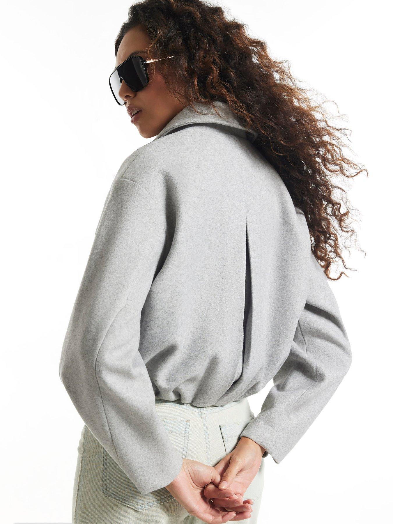 Image 2 of 4 of River Island Harrington Jacket - Grey