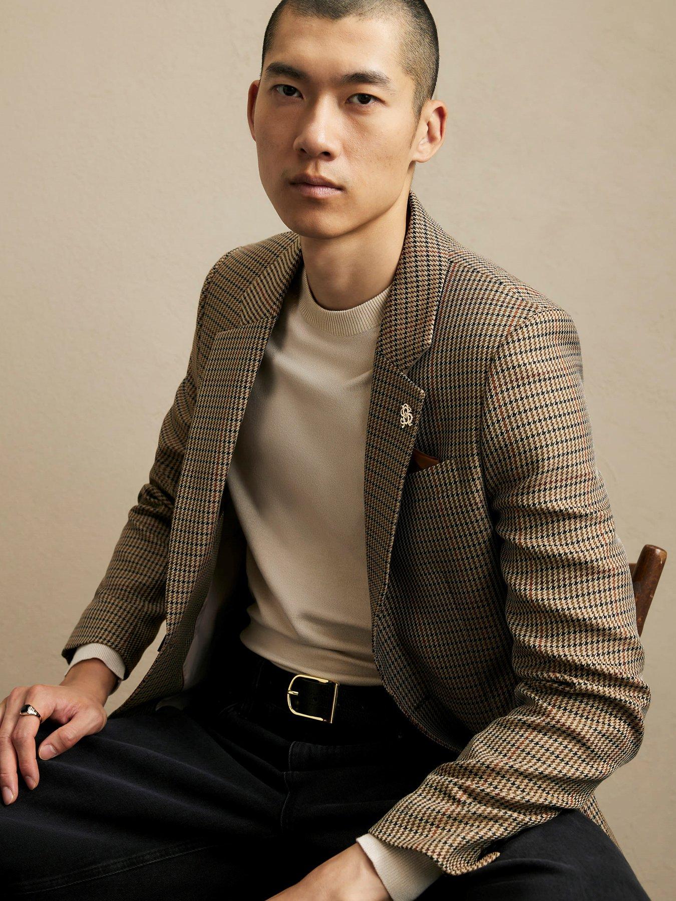 Image 4 of 4 of River Island Puptooth Check Blazer