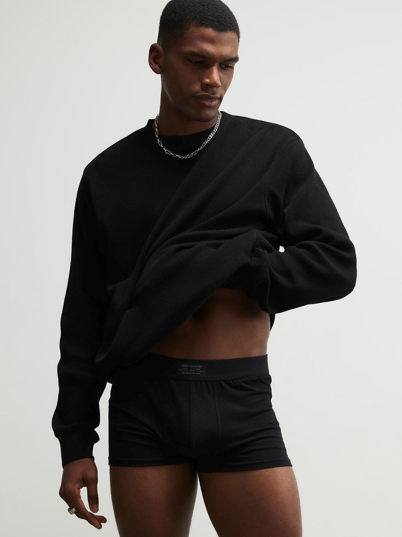 Image 3 of 3 of River Island Woven Pack Of 5 Trunks